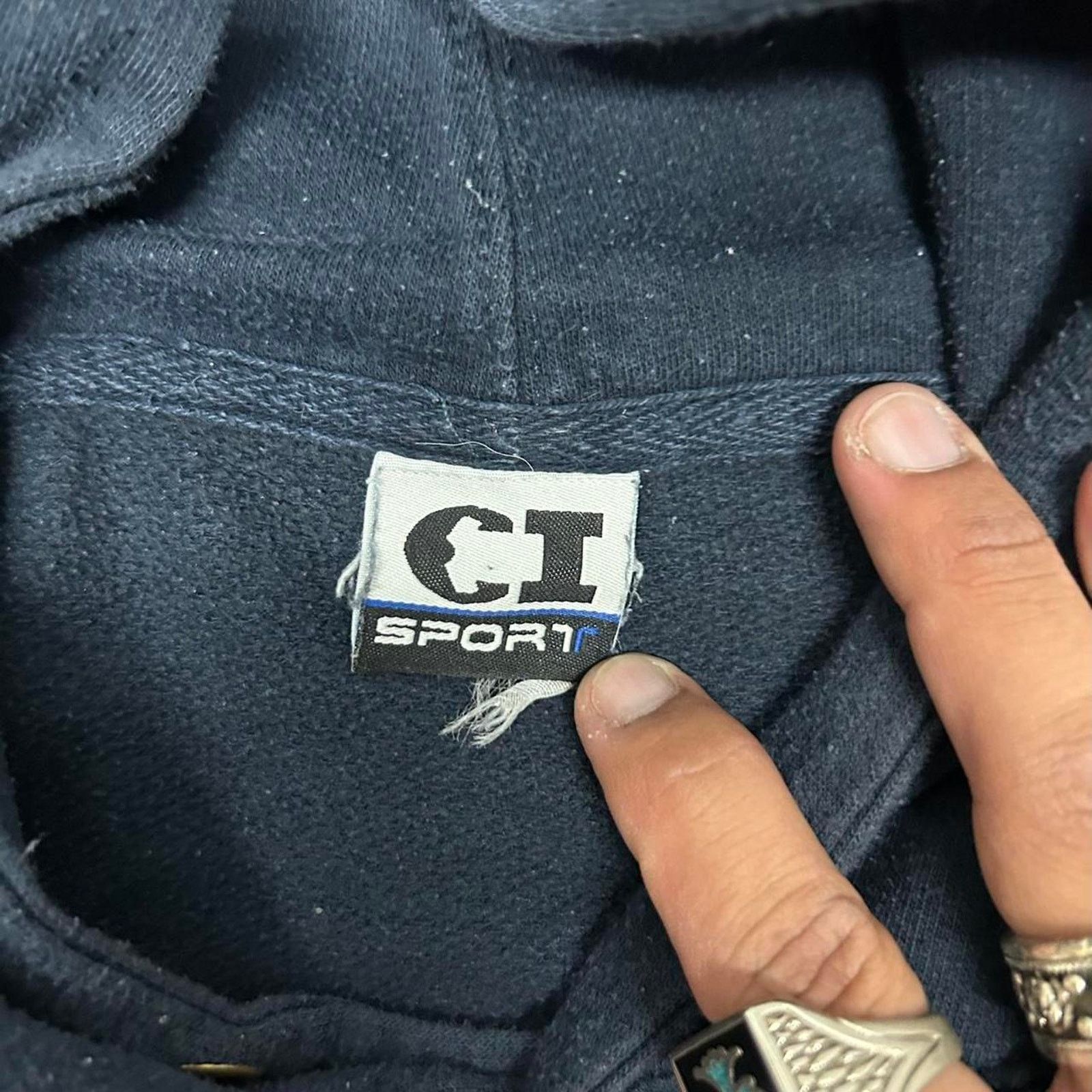 Other Y2K Navy and orange Virginia University hoodie Size US XXL / EU 58 / 5 - 6 Thumbnail