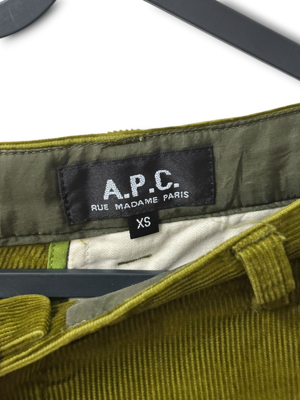 A.P.C. Vintage A.P.C. Green Corduroy Size US 29 - 5 Thumbnail