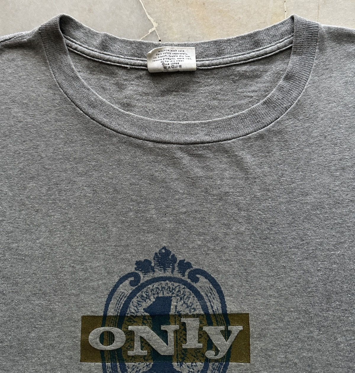 Calvin Klein VINTAGE 90’s CALVIN KLEIN 1 ONLY BOX TEE , SHIRT Size US L / EU 52-54 / 3 - 3 Thumbnail