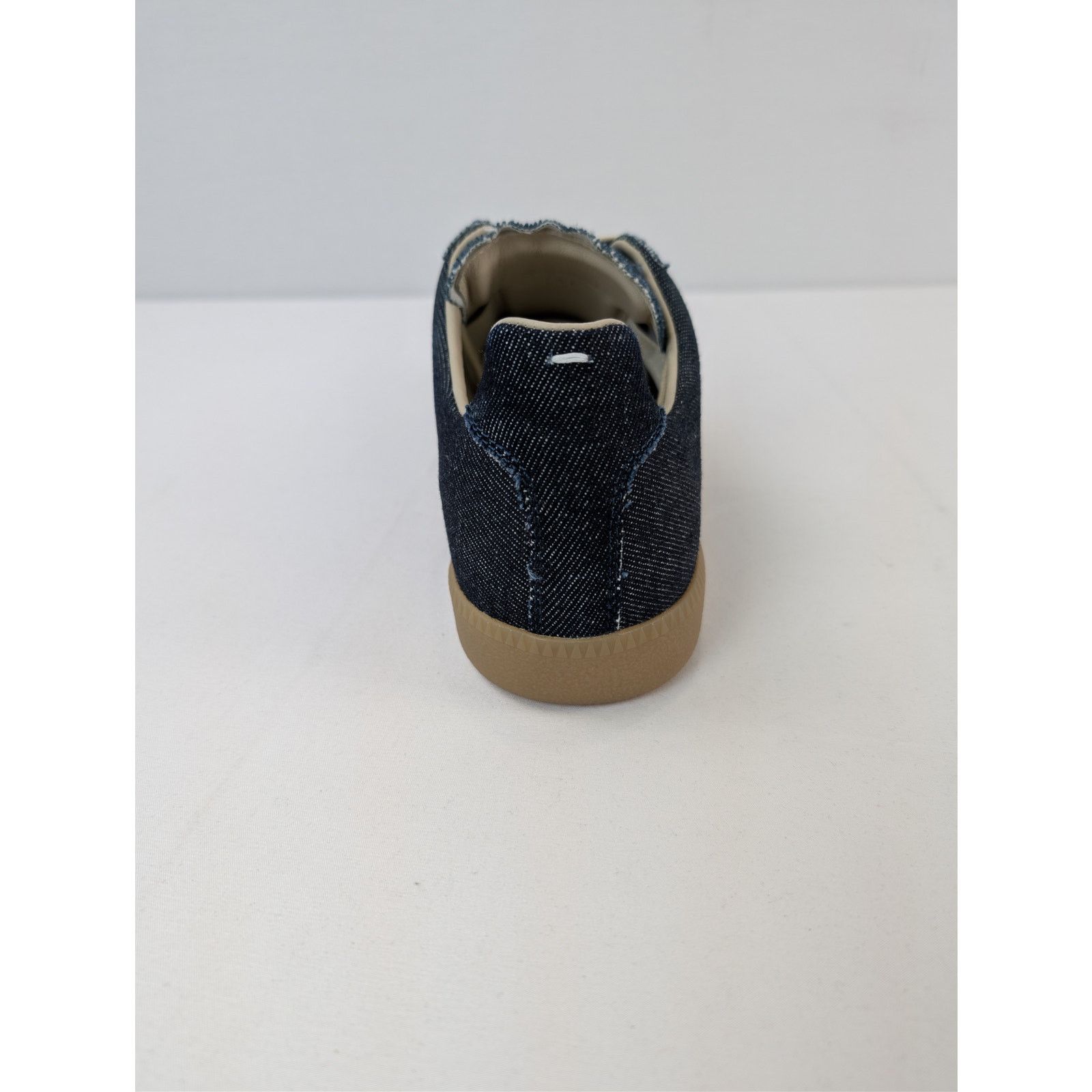 Maison Margiela o1rshd1 Exclusive Denim Shoe low top sneakers in Blue/Brown Size US 8 / EU 41 - 16 Thumbnail