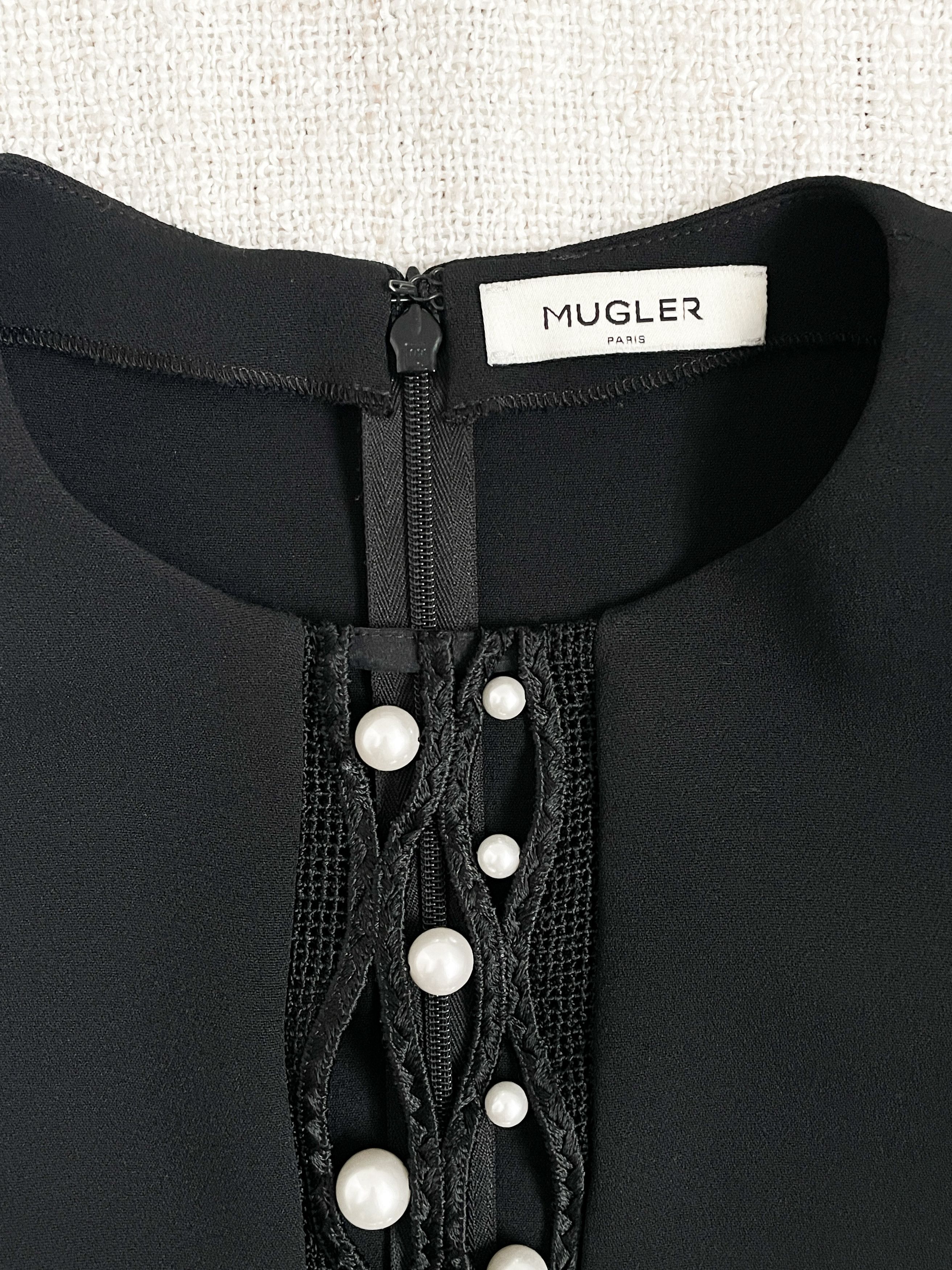 Mugler pearl top Size M / US 6-8 / IT 42-44 - 4 Thumbnail
