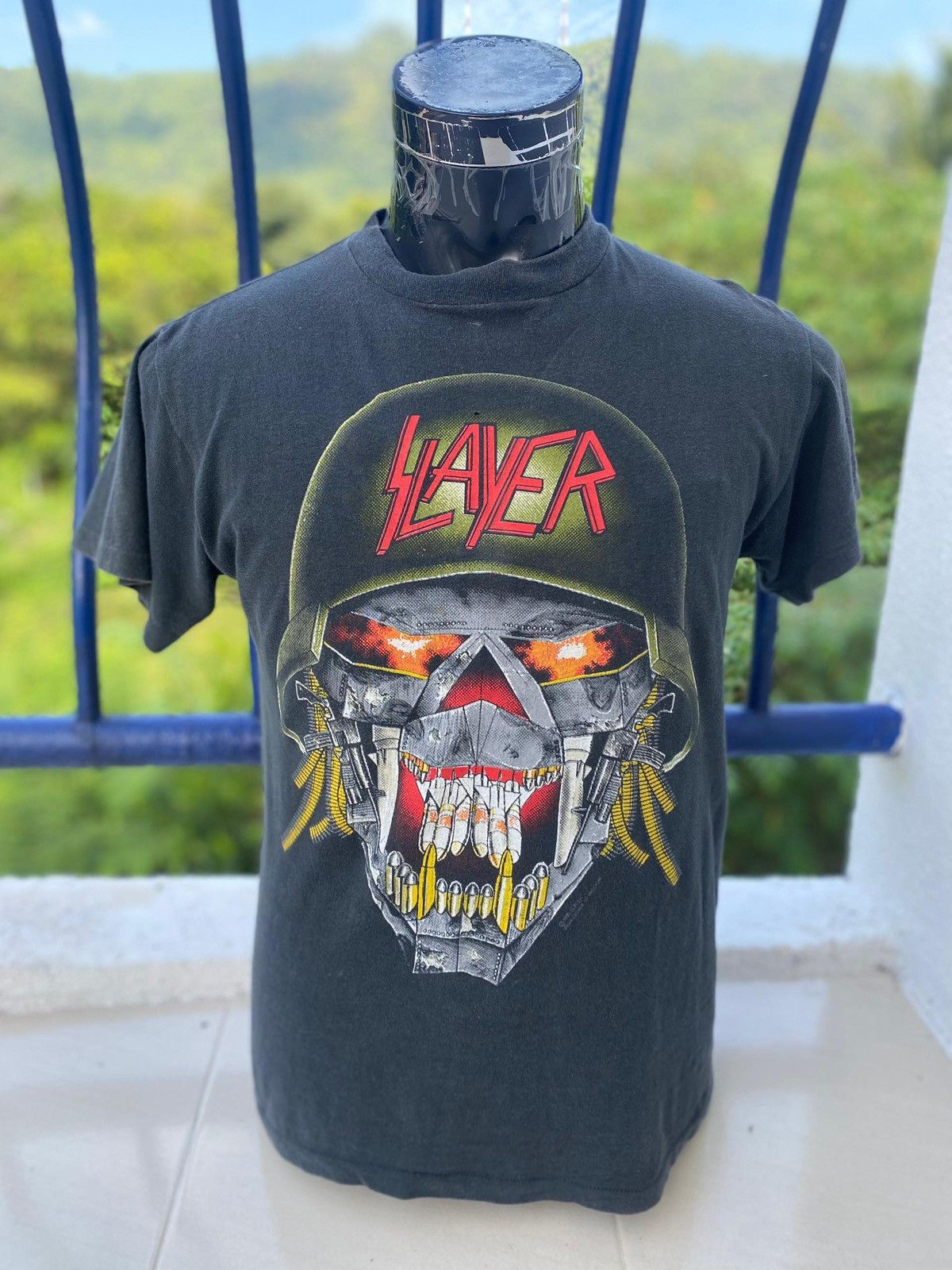 Vintage VINTAGE SLAYER CLASH OF TITANS TOUR 1991 Size US M / EU 48-50 / 2 - 1 Thumbnail