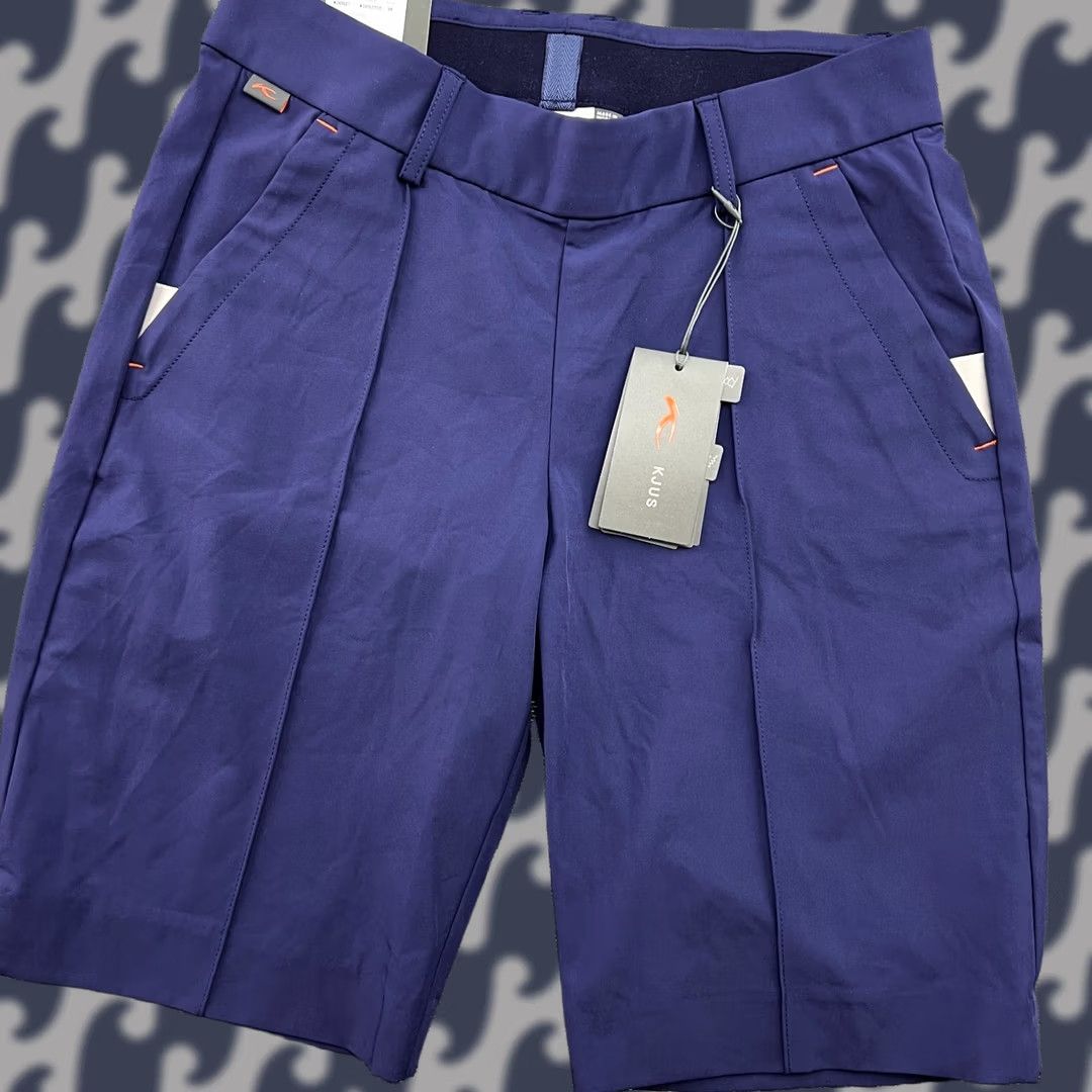 KJUS Kjus Ava Shorts Womens Small 36 Blue Outdoor Womens Sports Short Athletic Quick Dry Running & Jogging 36 Blue Hips Womens Size 25" / US 0 / IT 36 - 1 Thumbnail