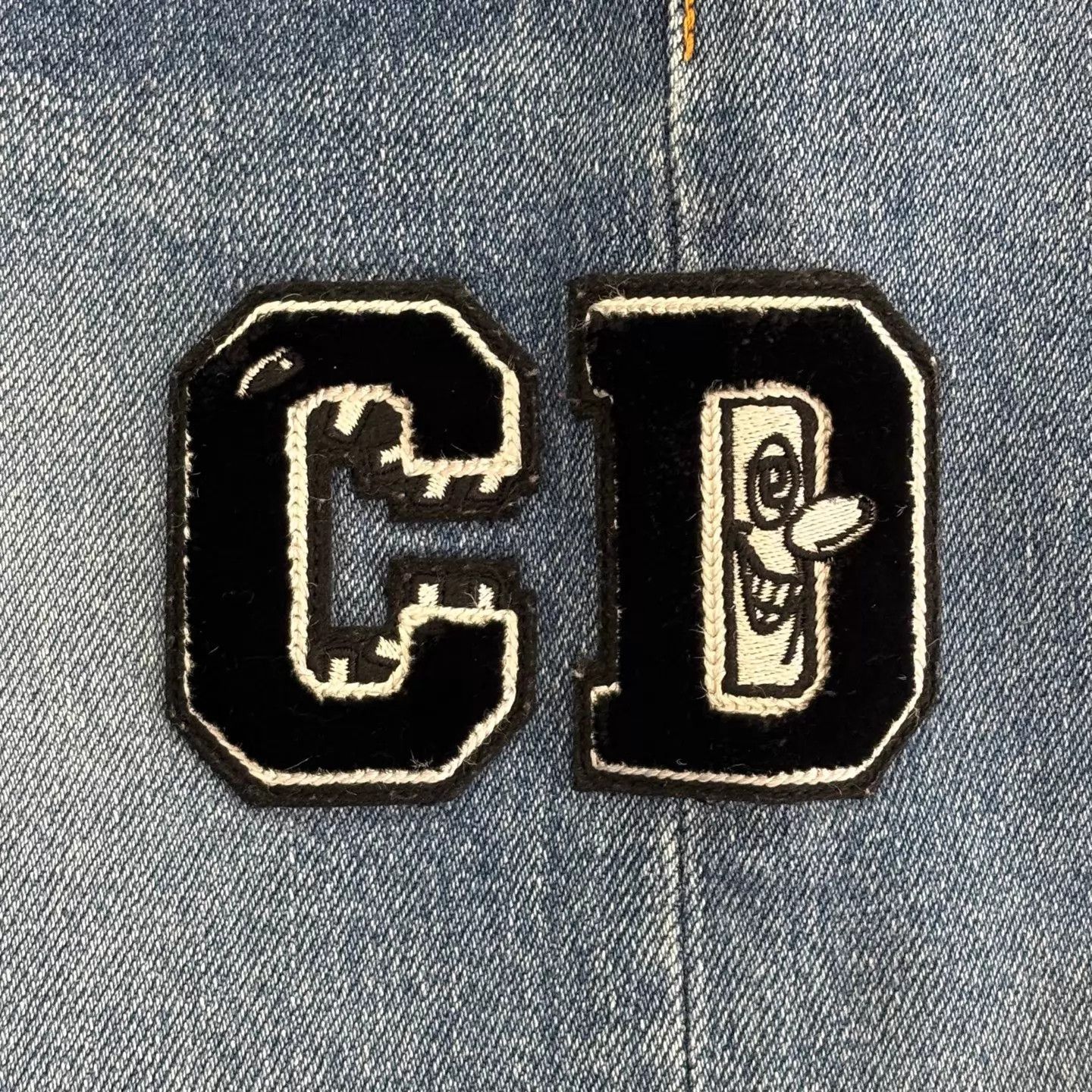 Dior DIOR x Kenny Scharf CD Embroidered Denim Pants Size US 31 - 7 Thumbnail