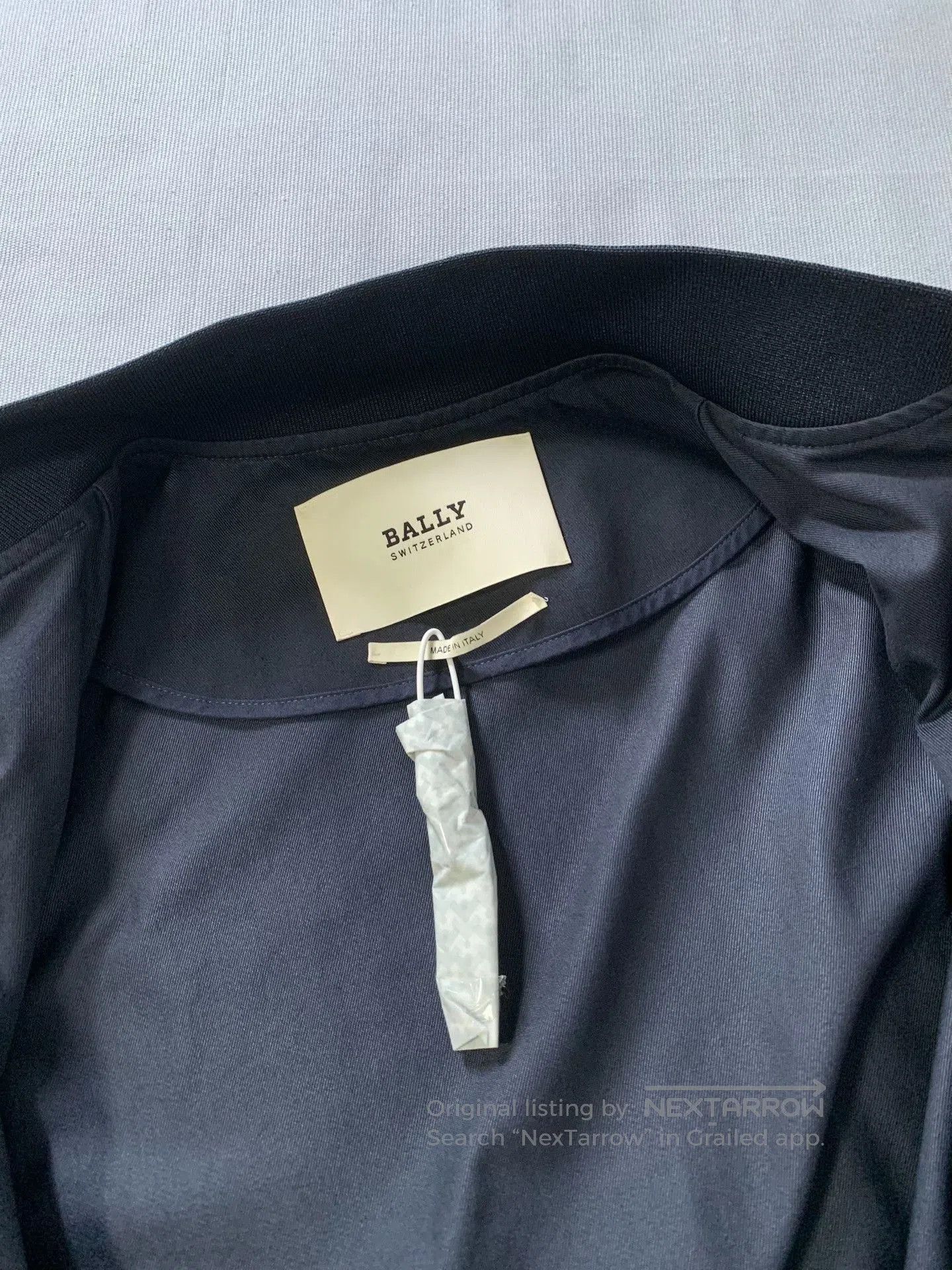 Bally BALLY Dark Blue Coach Jacket. Size US M / EU 48-50 / 2 - 4 Thumbnail