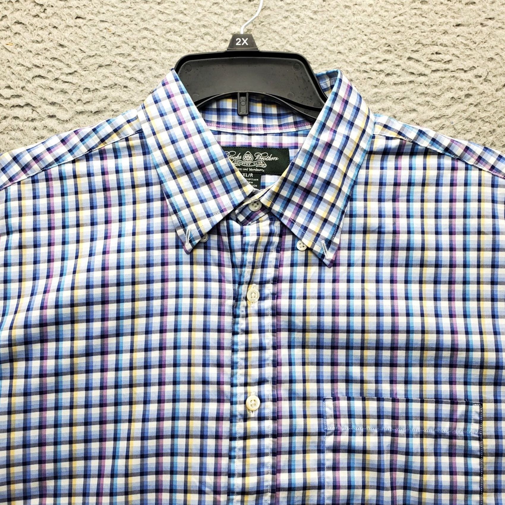 Brooks Brothers Brooks Brothers Casual Shirt Mens XL Multi Plaid Long Sleeve Collared Button Up Size US XL / EU 56 / 4 - 6 Thumbnail