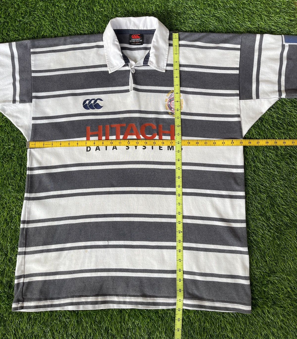 Canterbury of New Zealand CANTERBURY OF NEWZEALAND🔥HITACHI DATA SYSTEMS POLO RUGBY TEE Size US XXL / EU 58 / 5 - 3 Thumbnail