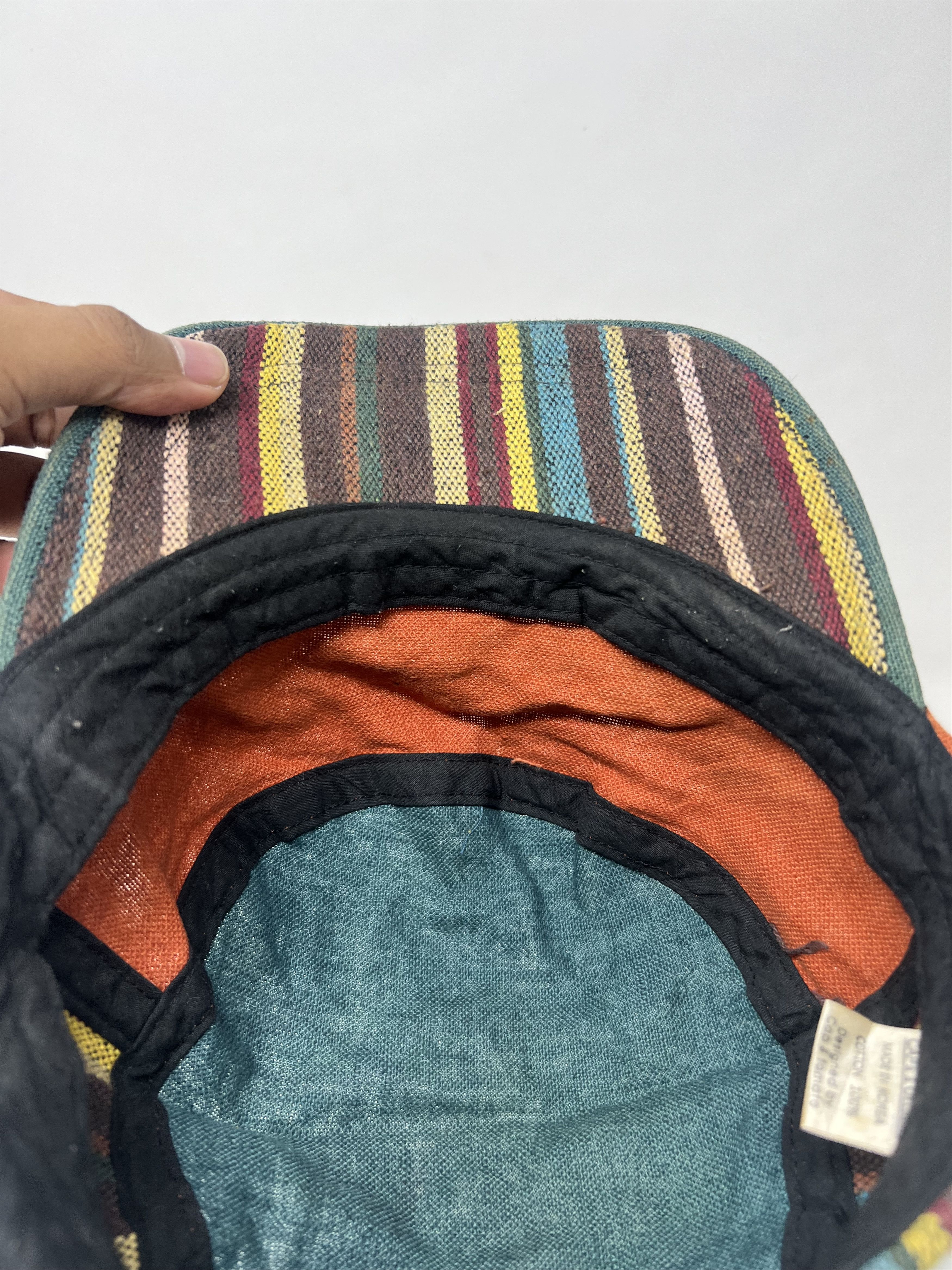 If Six Was Nine Navajo Plateau Style Patchwork Patrol Cap Size ONE SIZE - 8 Thumbnail