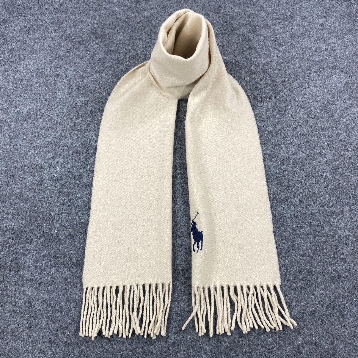 Polo Ralph Lauren × Vintage Polo Ralph Lauren Scarf # Muffler # Neckwear # D295 Size ONE SIZE - 1 Thumbnail