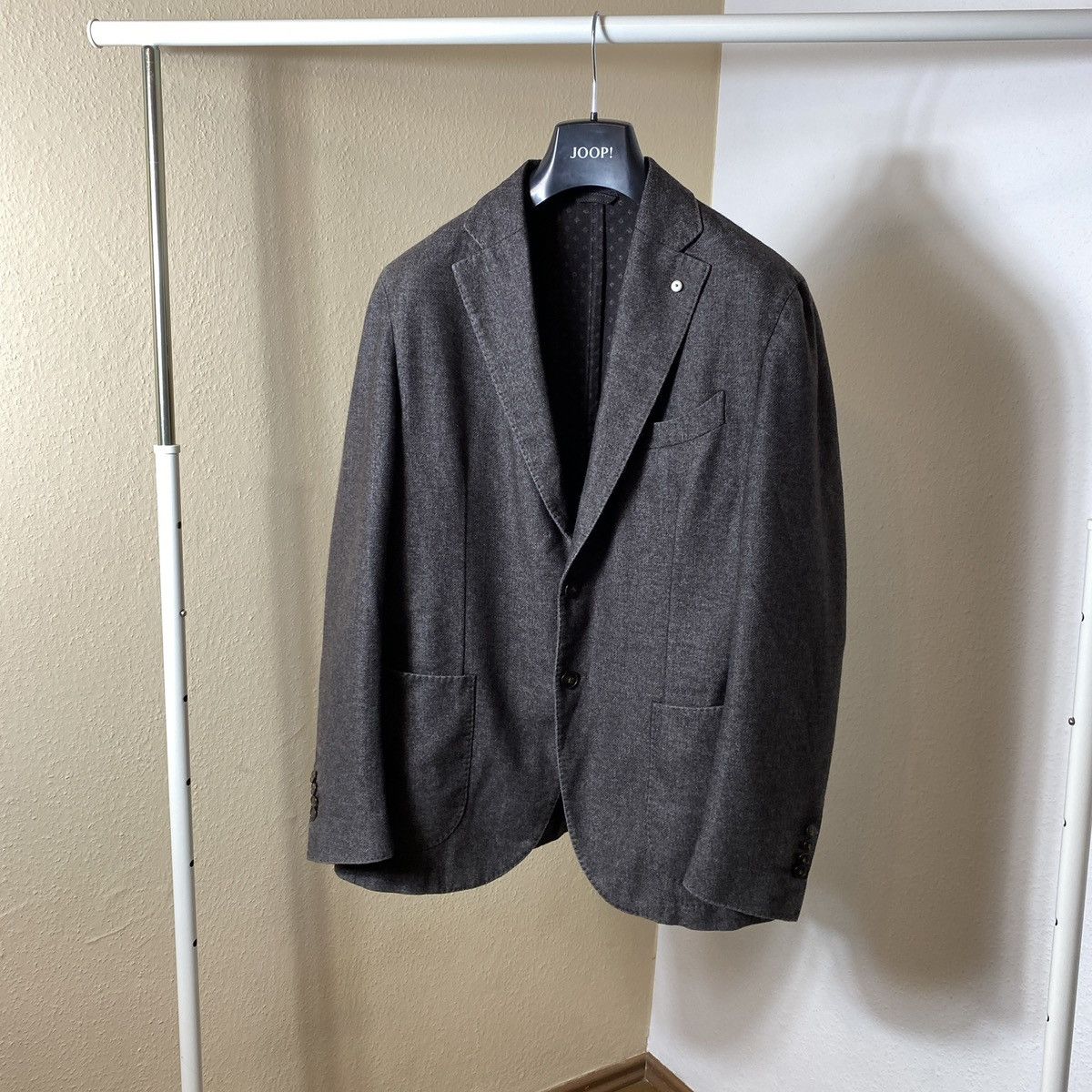 L.B.M. 1911 Wool & Polyester Blazer L.B.M 1911 Brown Size 48R - 1 Thumbnail