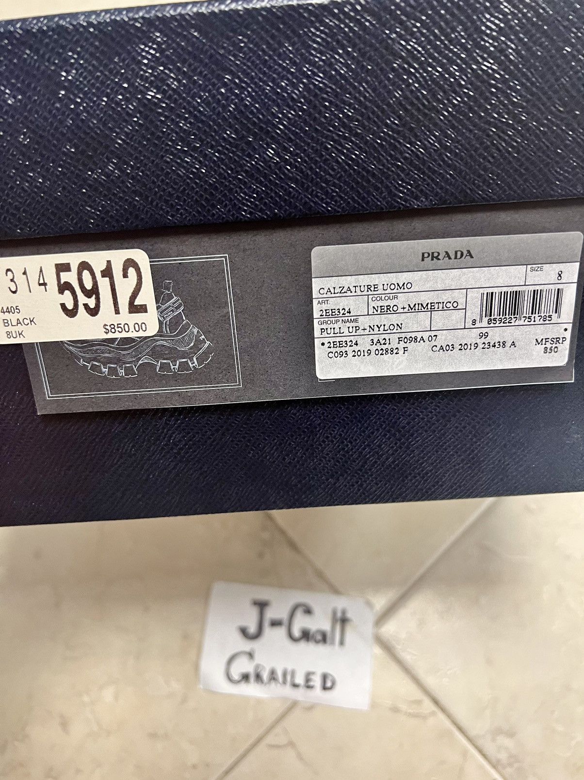 Prada PRADA PEGASUS SNEAKERS CAMO BLACK Size US 8 / EU 41 - 2 Thumbnail