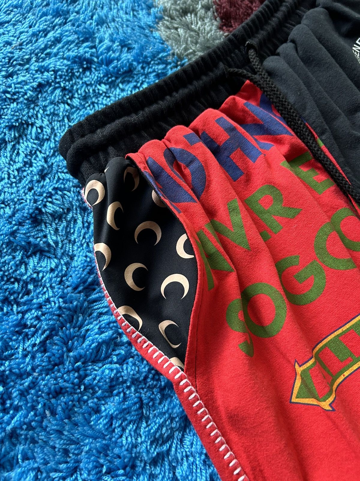 Marine Serre Regenerated patchwork shorts Size US 32 / EU 48 - 7 Thumbnail