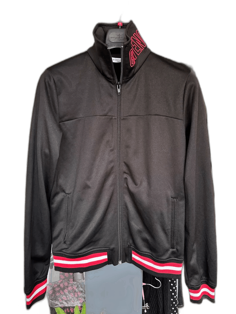 Givenchy Givenchy Black Red Striped Jacket Size US M / EU 48-50 / 2 - 1 Thumbnail