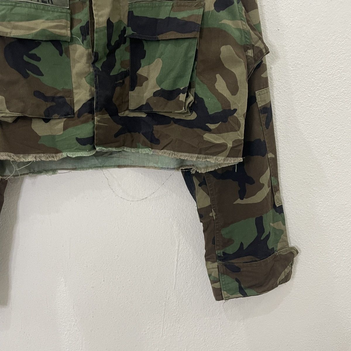 Japanese Brand After Party Us Army Croptop Jacket Size XL / US 12-14 / IT 48-50 - 2 Thumbnail