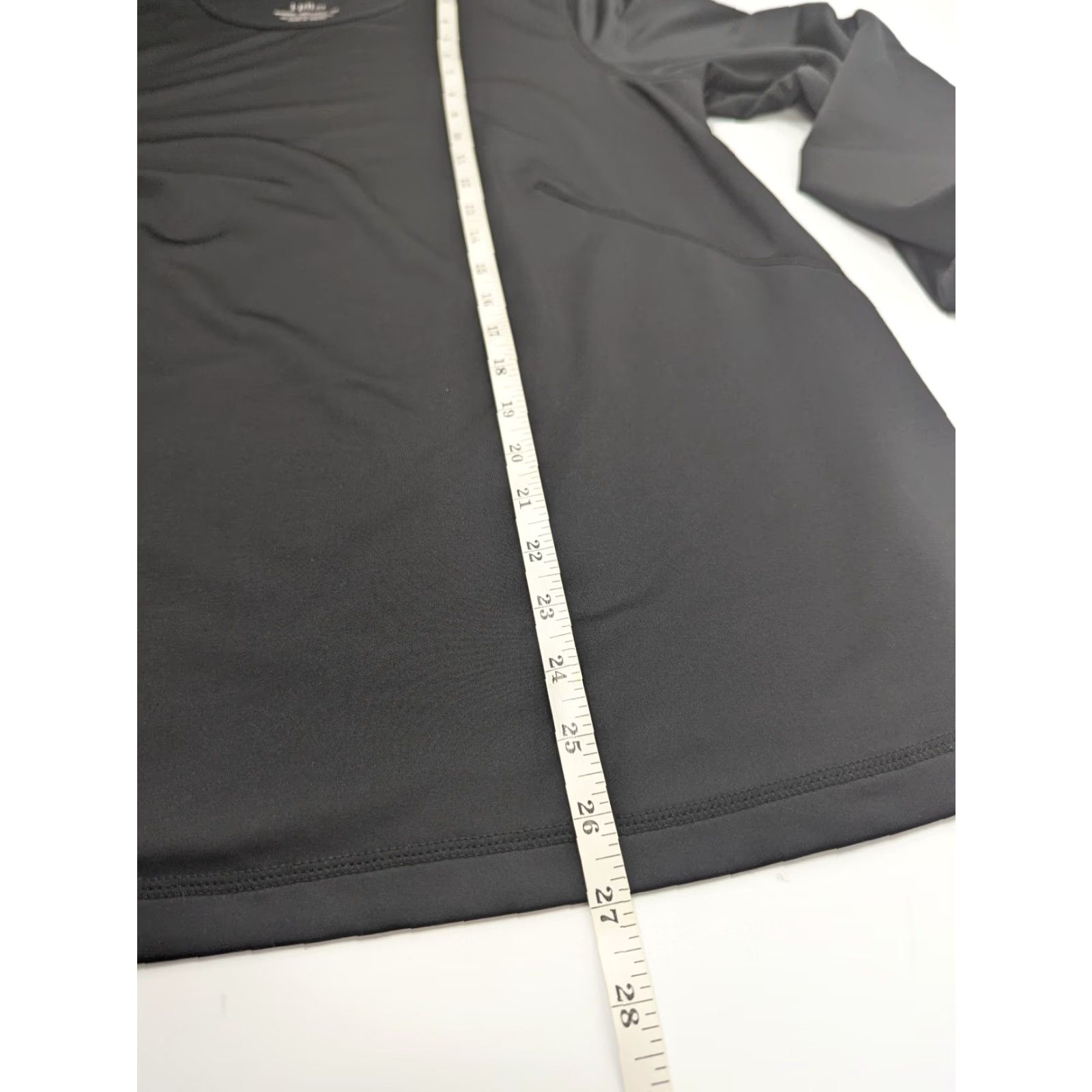 J. Jill J. Jill Black Rhodes Crew Neck Tee Long Sleeve Shirt Womens L Petite Stretch Size L / US 10 / IT 46 - 5 Thumbnail