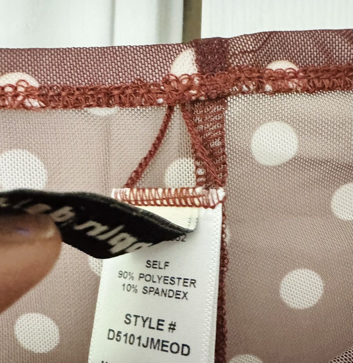 Anthropologie Dippin’ Daisy’s That Girl Sheer Mesh Pants Set, Size S Size 28" / US 6 / IT 42 - 9 Thumbnail