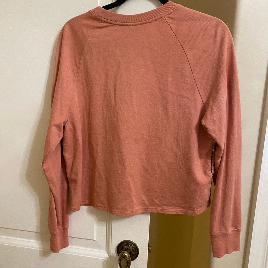Anthropologie Anthropologie Akemi + Kin Beaded Rose Sweatshirt Size S / US 4 / IT 40 - 3 Thumbnail