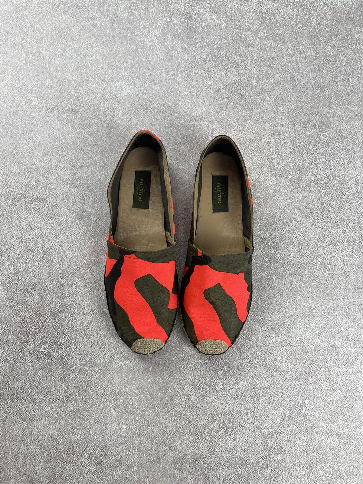 Valentino Valentino Garvani Canvas Camouflage Espadrille Slip On 39 Size US 9 / IT 39 - 8 Thumbnail