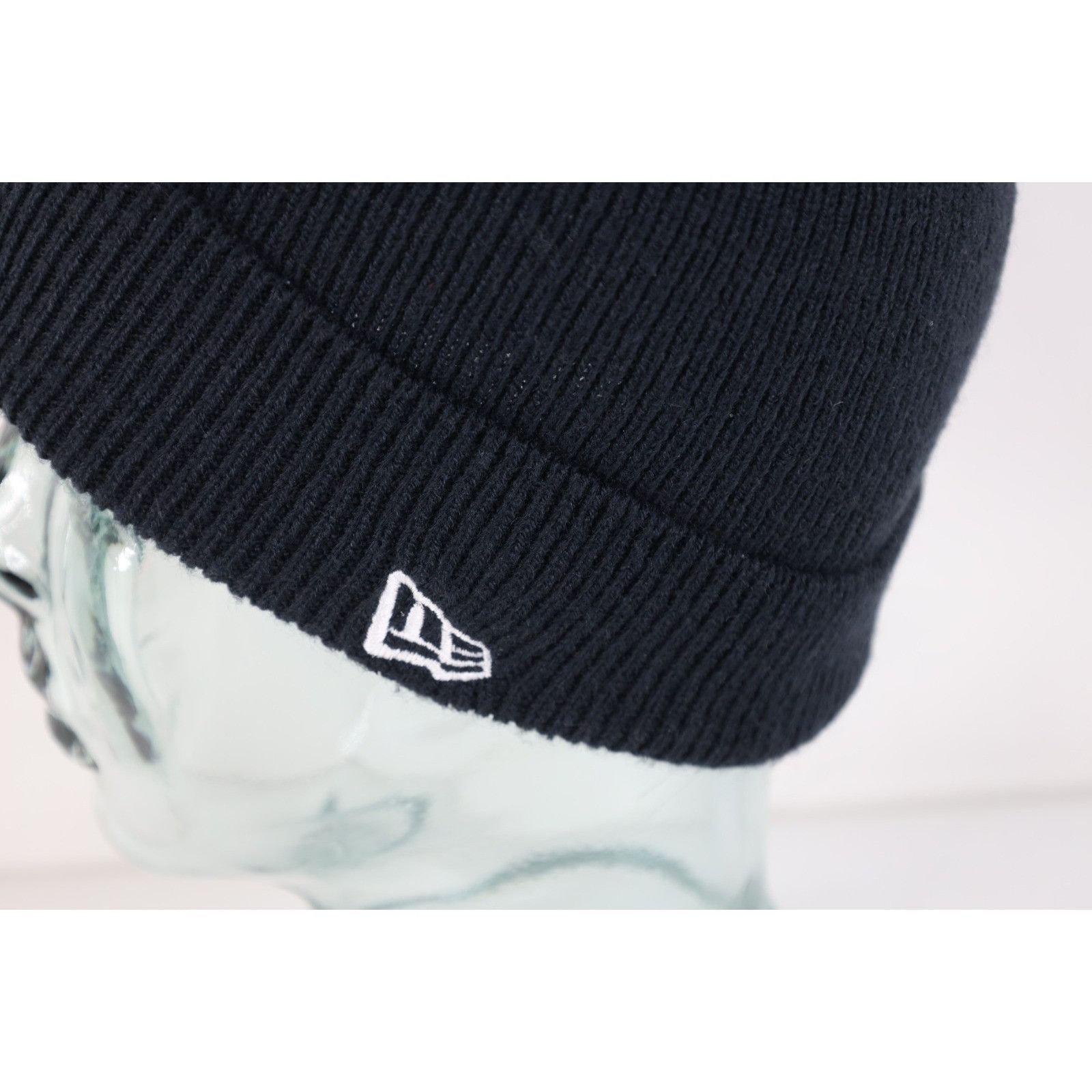 New Era Vintage New Era Notre Dame University Knit Pom Beanie Hat Size ONE SIZE - 4 Thumbnail