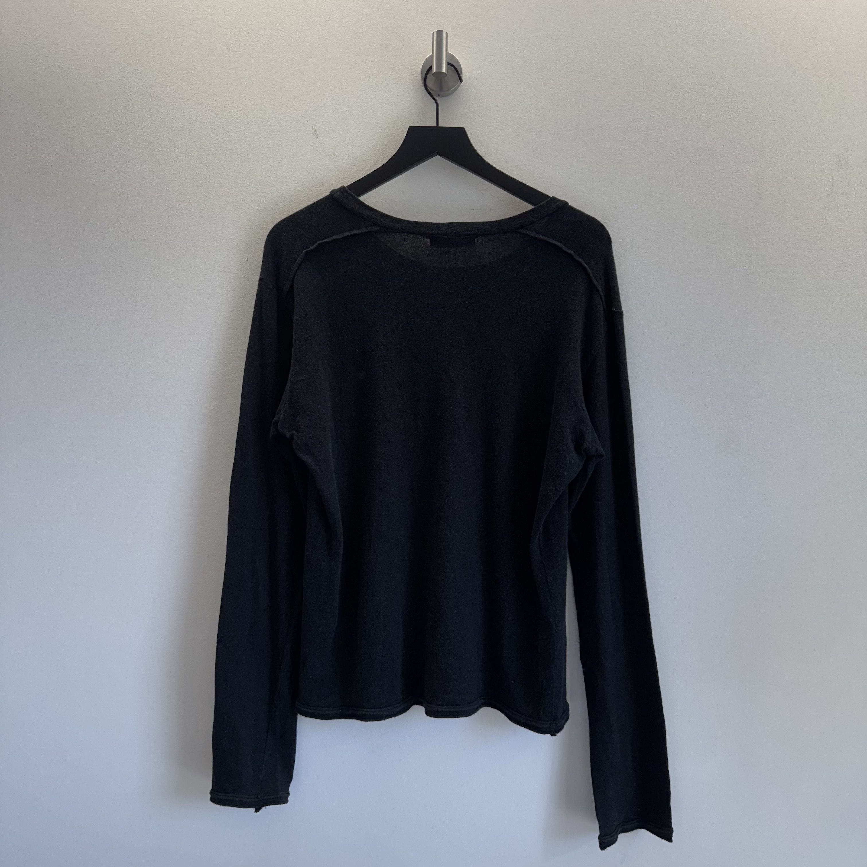 Yohji Yamamoto Y's Yohji Yamamoto Long Sleeve T-Shirt Size US L / EU 52-54 / 3 - 2 Thumbnail