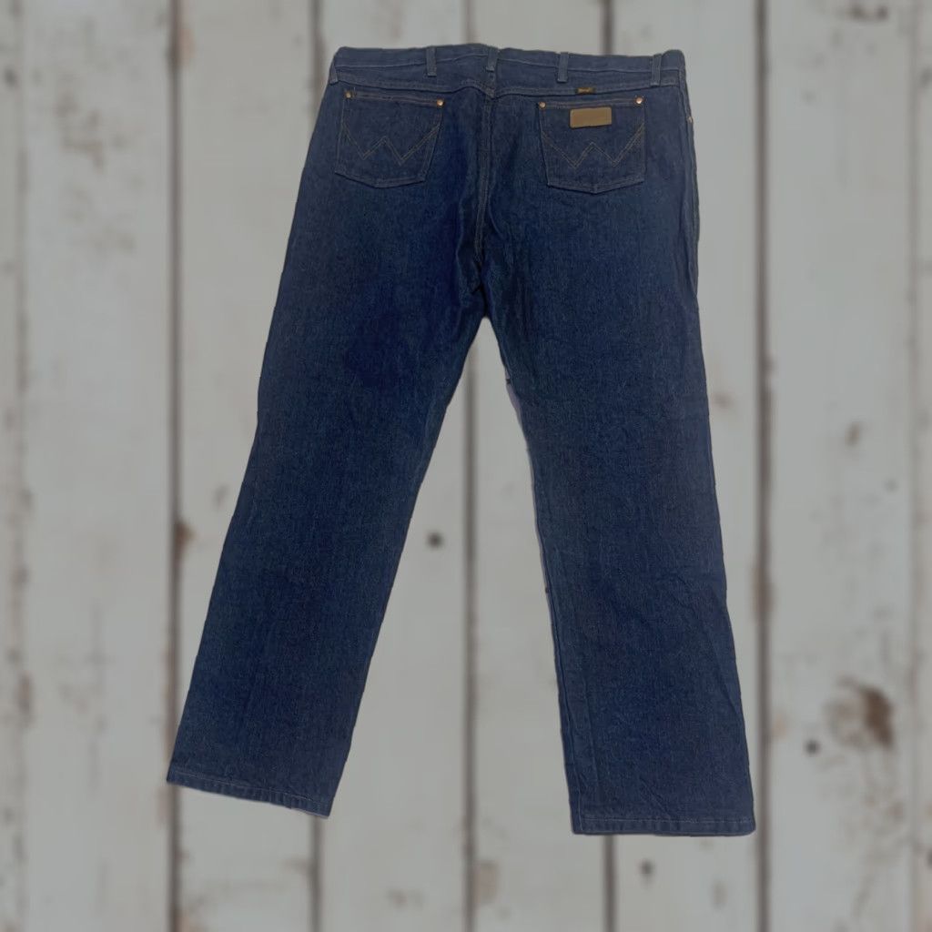 Wrangler WRANGLER REGULAR FIT MEN'S DENIM JEANS 46X32 BLUE Size US 30 / EU 46 - 1 Thumbnail