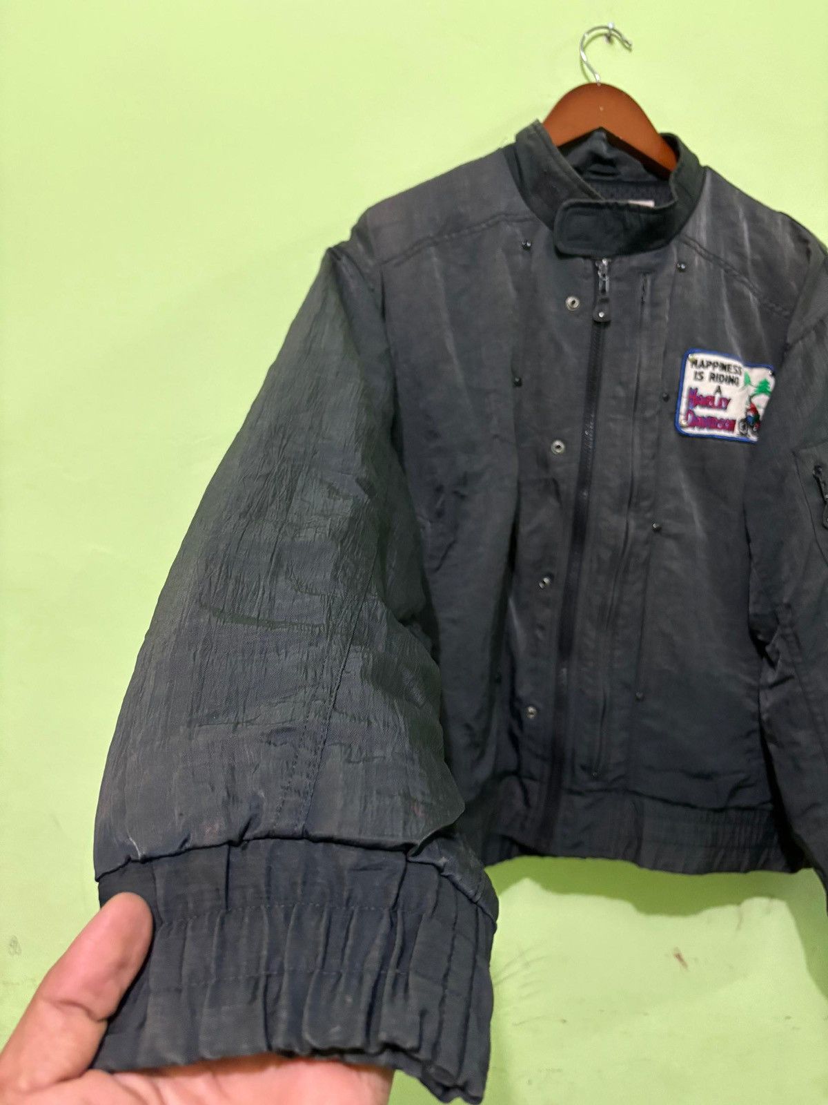 Kadoya Kadoya NC X Harley Davidson Biker Jacket Multi Pocket Design Size US M / EU 48-50 / 2 - 2 Thumbnail