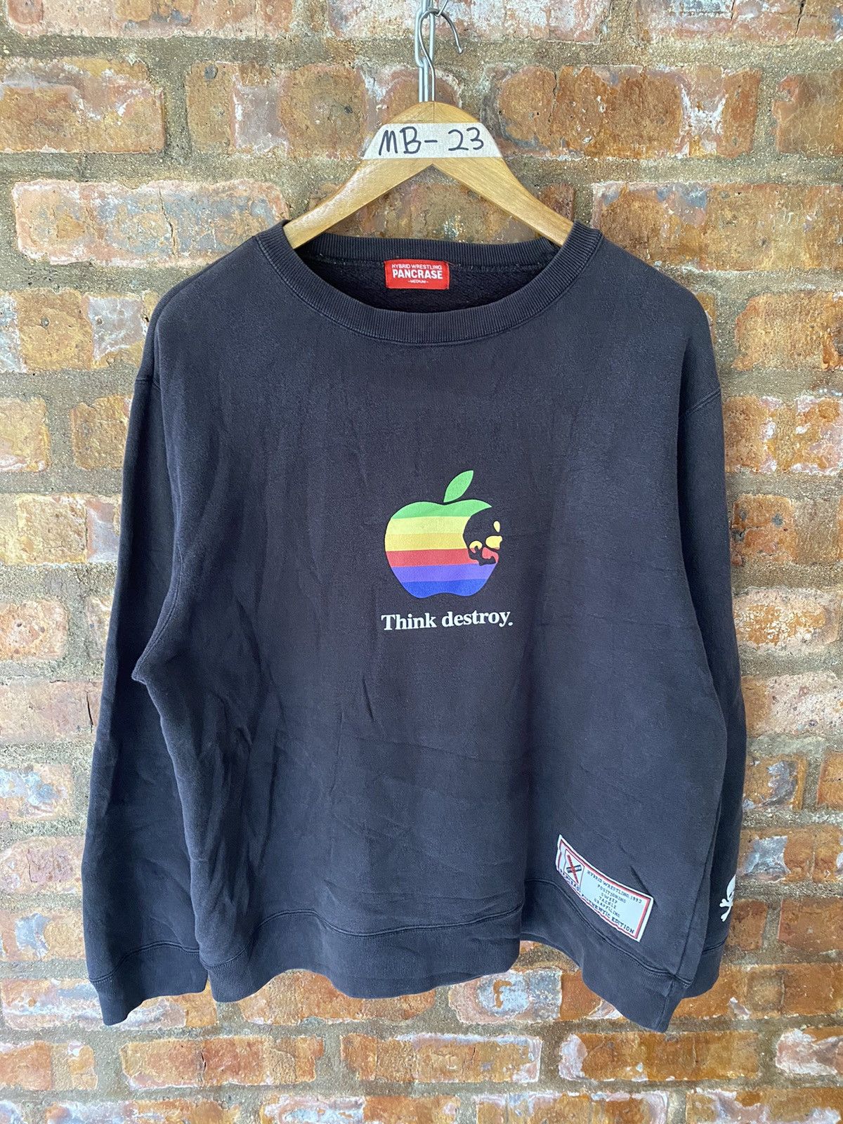 Japanese Brand 2000s Pancrase Japan Apple Thinks destroy Size US M / EU 48-50 / 2 - 3 Thumbnail