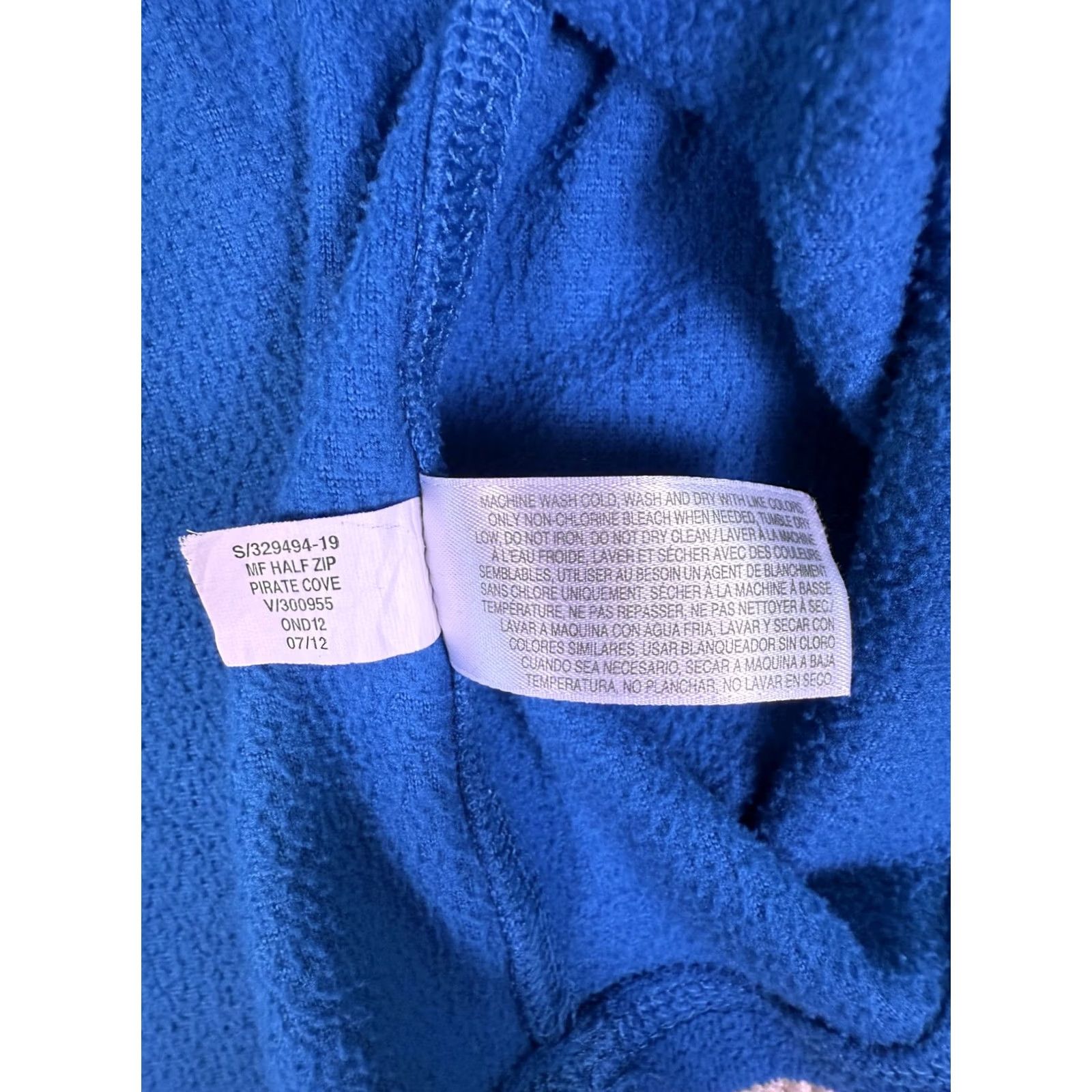 Old Navy Old Navy Fleece Sweatshirt Womens Size M Blue Pull Over 1/4 Zip Up Stretch E222 Size M / US 6-8 / IT 42-44 - 5 Thumbnail