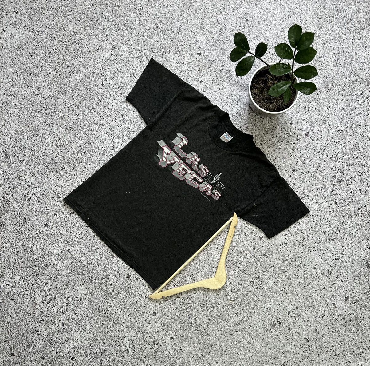 Vintage Vintage Las Vegas 1990 Made In USA American T-Shirt HYPE Y2K Size US L / EU 52-54 / 3 - 1 Thumbnail