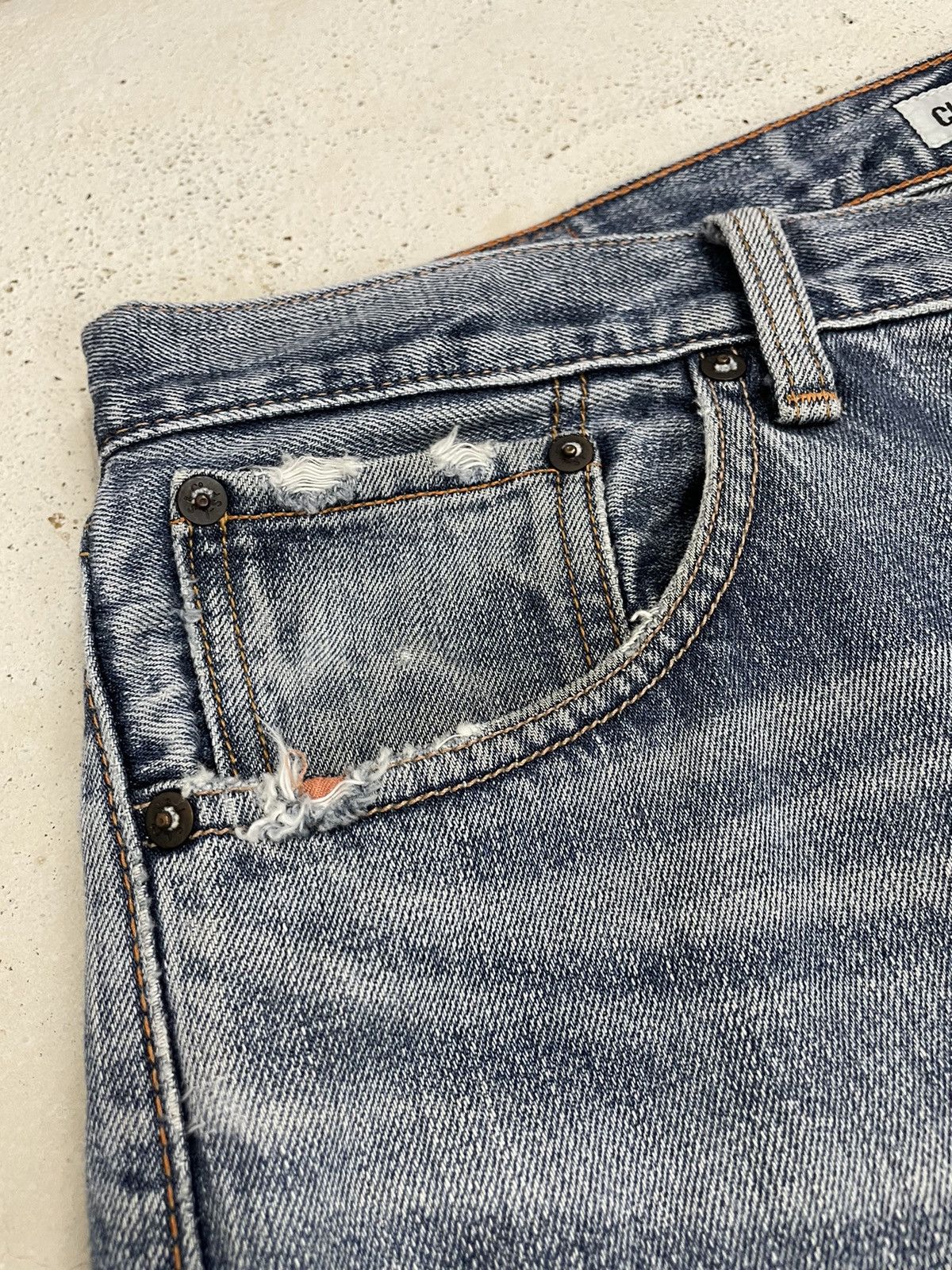 Levi's Levis 503 Classic Levi’s 00’s Production Distressed Denim Size US 37 - 10 Thumbnail