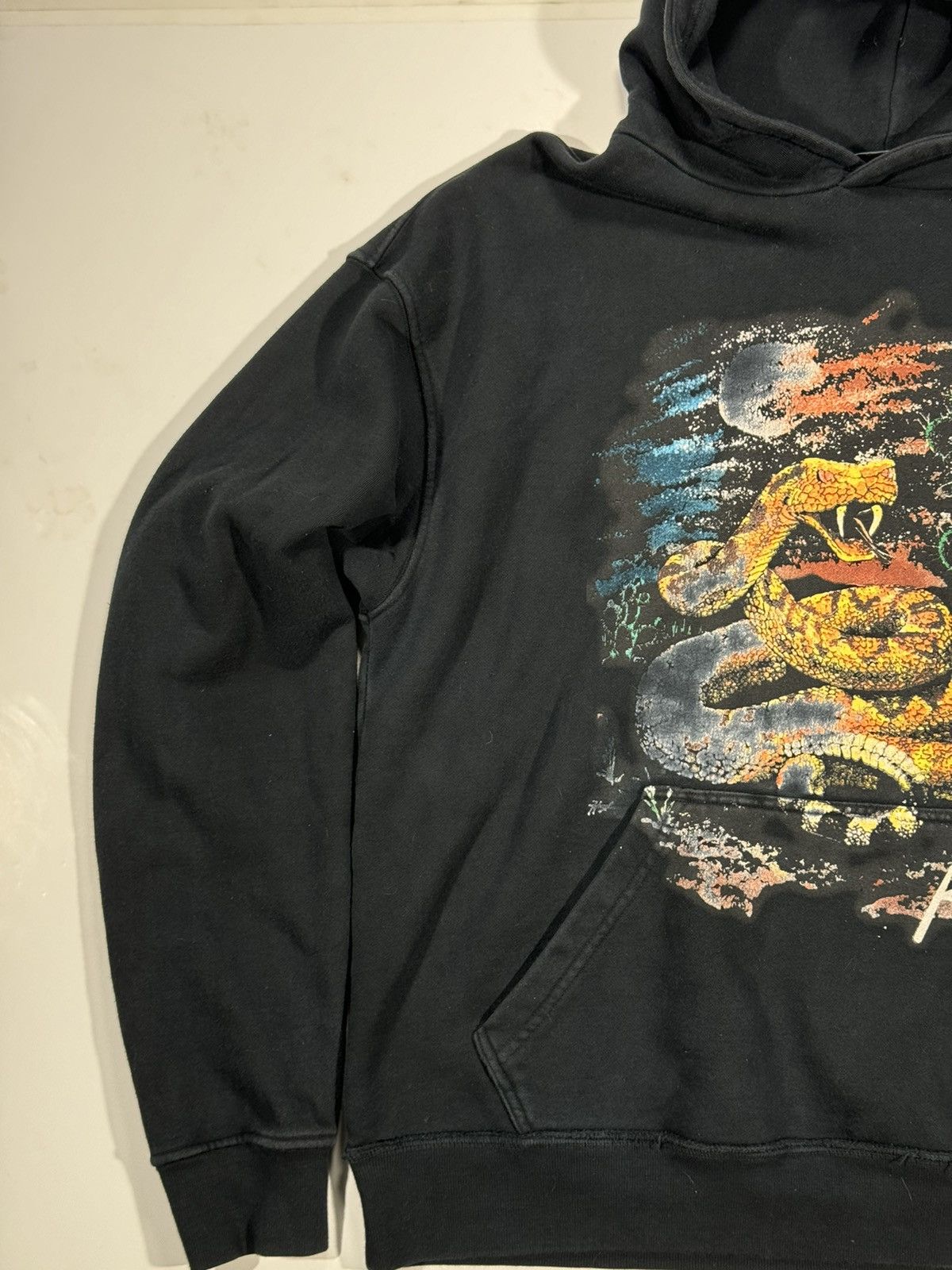 Rhude RHUDE Seven Snake Graphic Print Hoodie Sz XL Size US XL / EU 56 / 4 - 3 Thumbnail