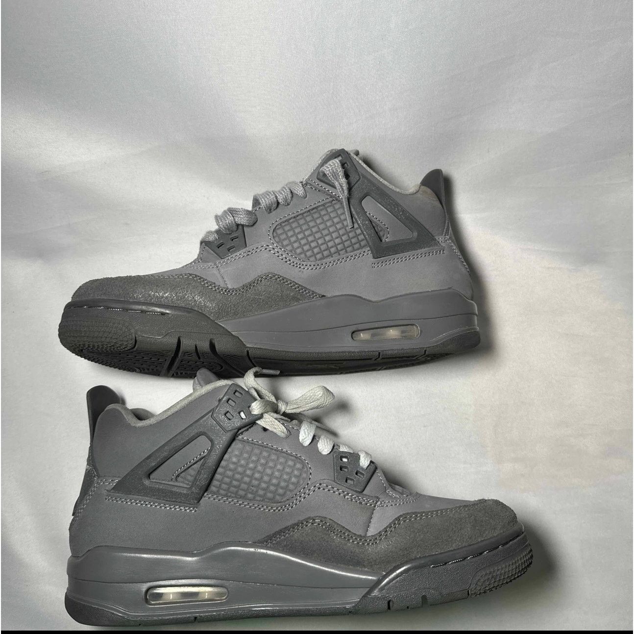 Jordan Brand × Nike Size 6.5 - Air Jordan 4 Retro SE GS Wet Cement Men's Shoes Size US 6.5 / EU 39-40 - 3 Thumbnail