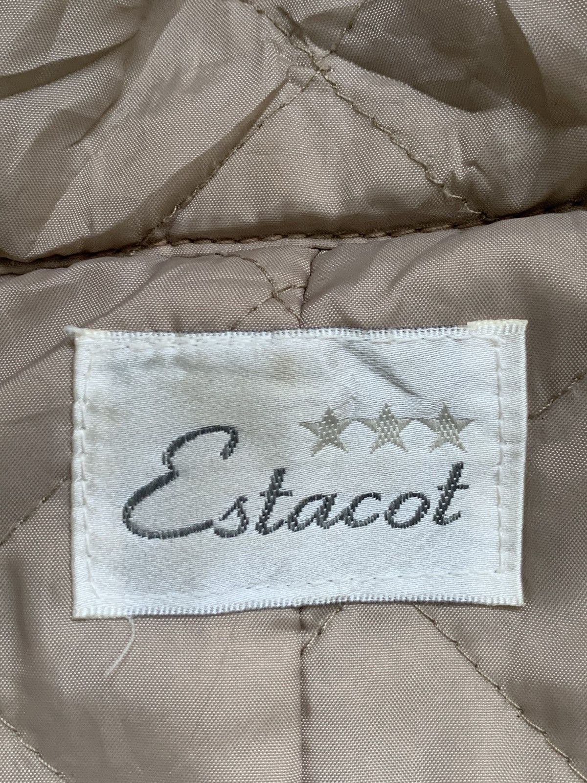 Japanese Brand × Vintage Rare Design Vintage Estacot 3 Star Jackets Size L / US 10 / IT 46 - 4 Thumbnail