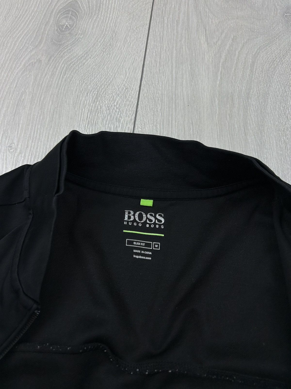 Hugo Boss Hugo Boss Zip Light Track Jacket Black Size S - M Size US M / EU 48-50 / 2 - 8 Thumbnail