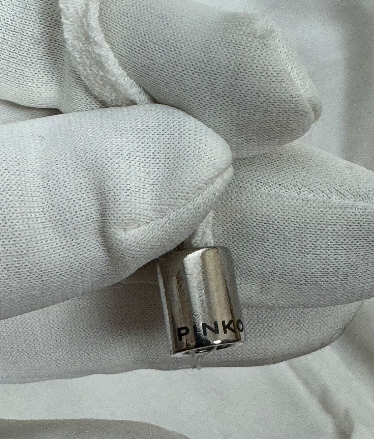 Pinko Pinko White Cotton-Viscose Sweatpants size IT42 Size 28" / US 6 / IT 42 - 8 Thumbnail