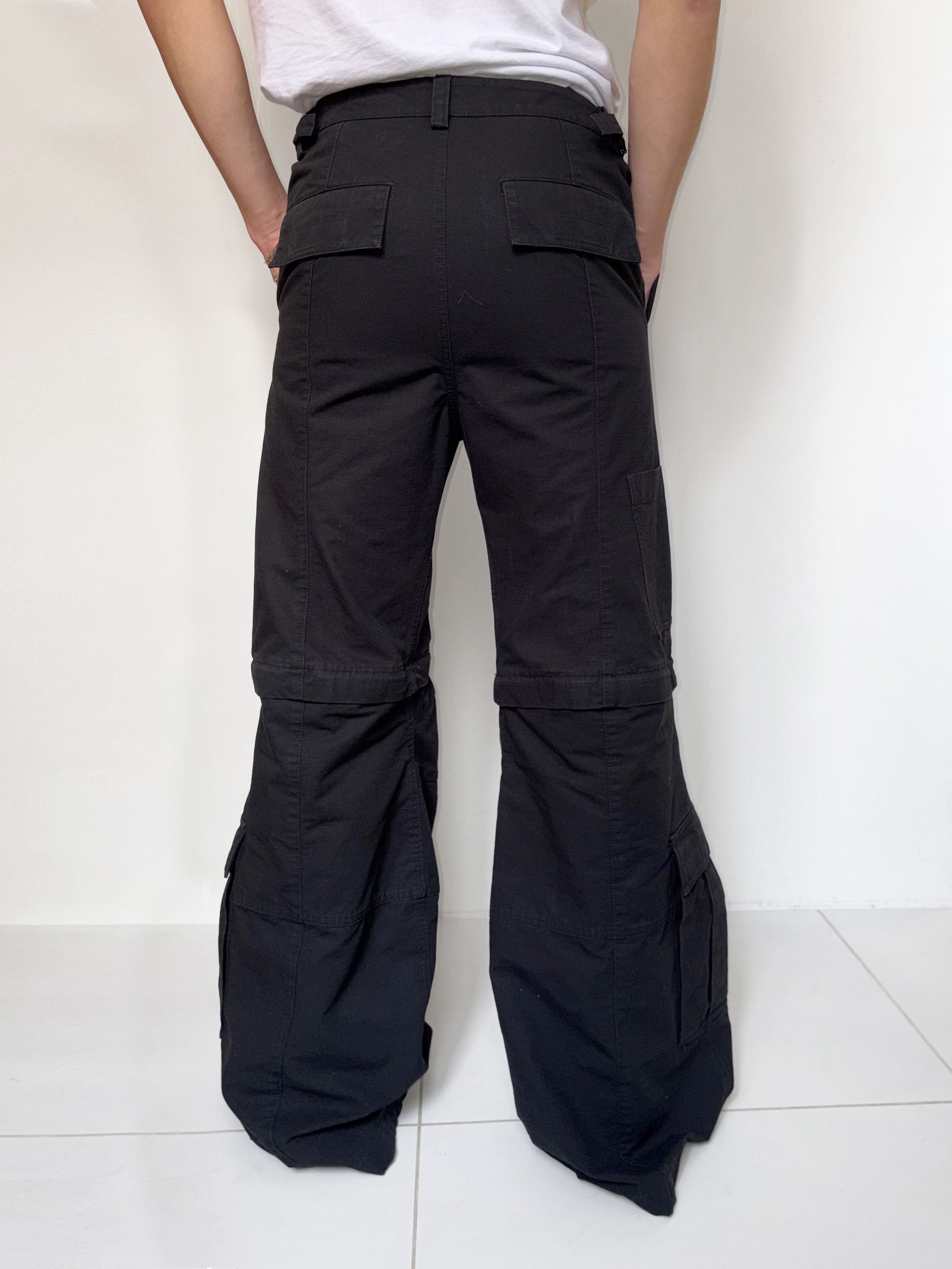 Balenciaga Balenciaga Flared Cargo Pants 1000M Size US 32 / EU 48 - 3 Thumbnail
