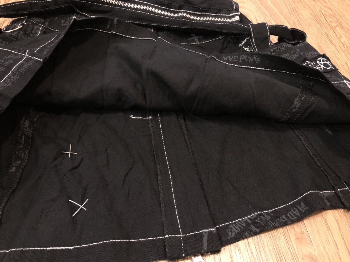 Japanese Brand × Seditionaries Mad Punks complete waist bag skirt Size 25" / US 0 / IT 36 - 13 Thumbnail