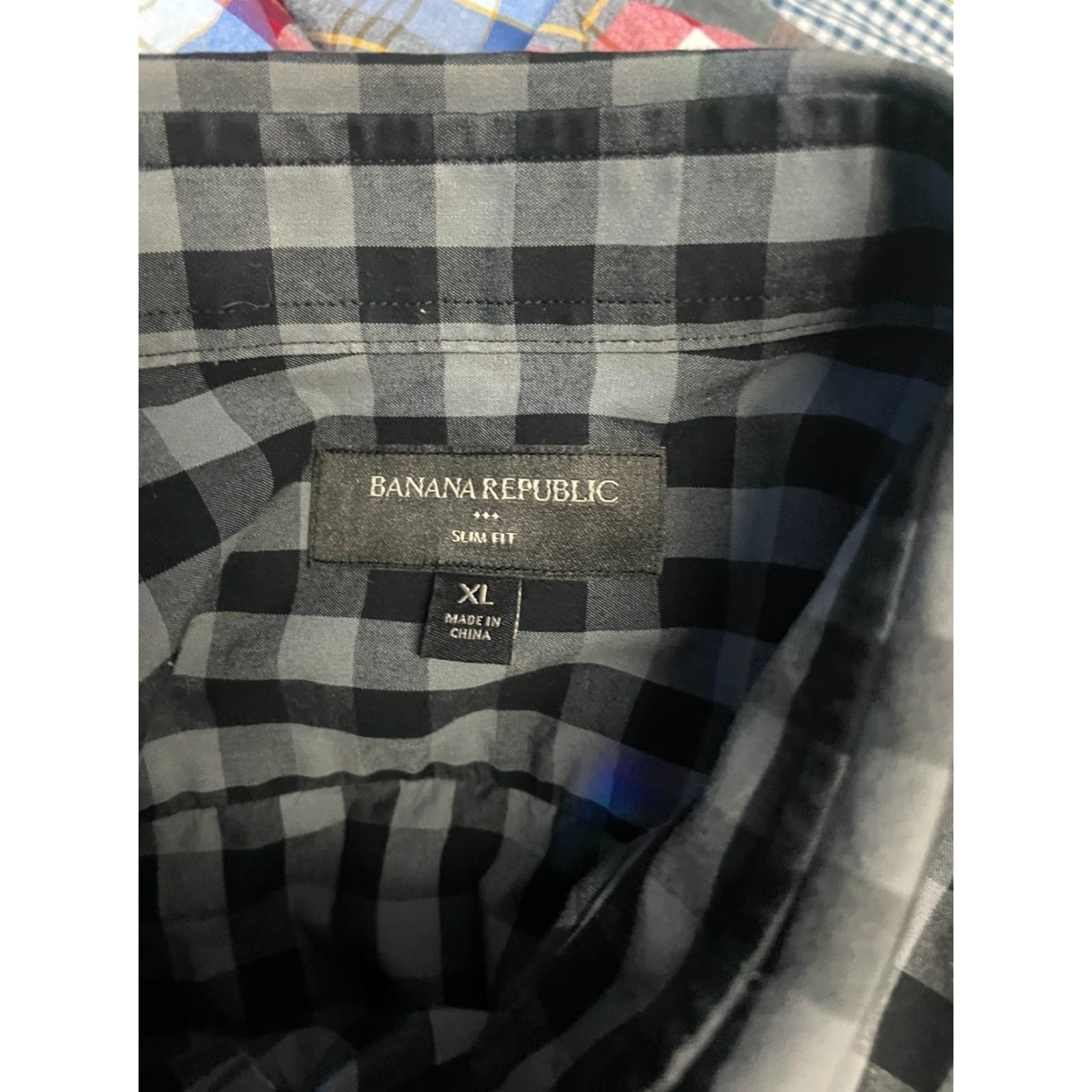 Banana Republic Banana Republic Plaid Button-Down Shirt Men's XL Size US XL / EU 56 / 4 - 5 Thumbnail