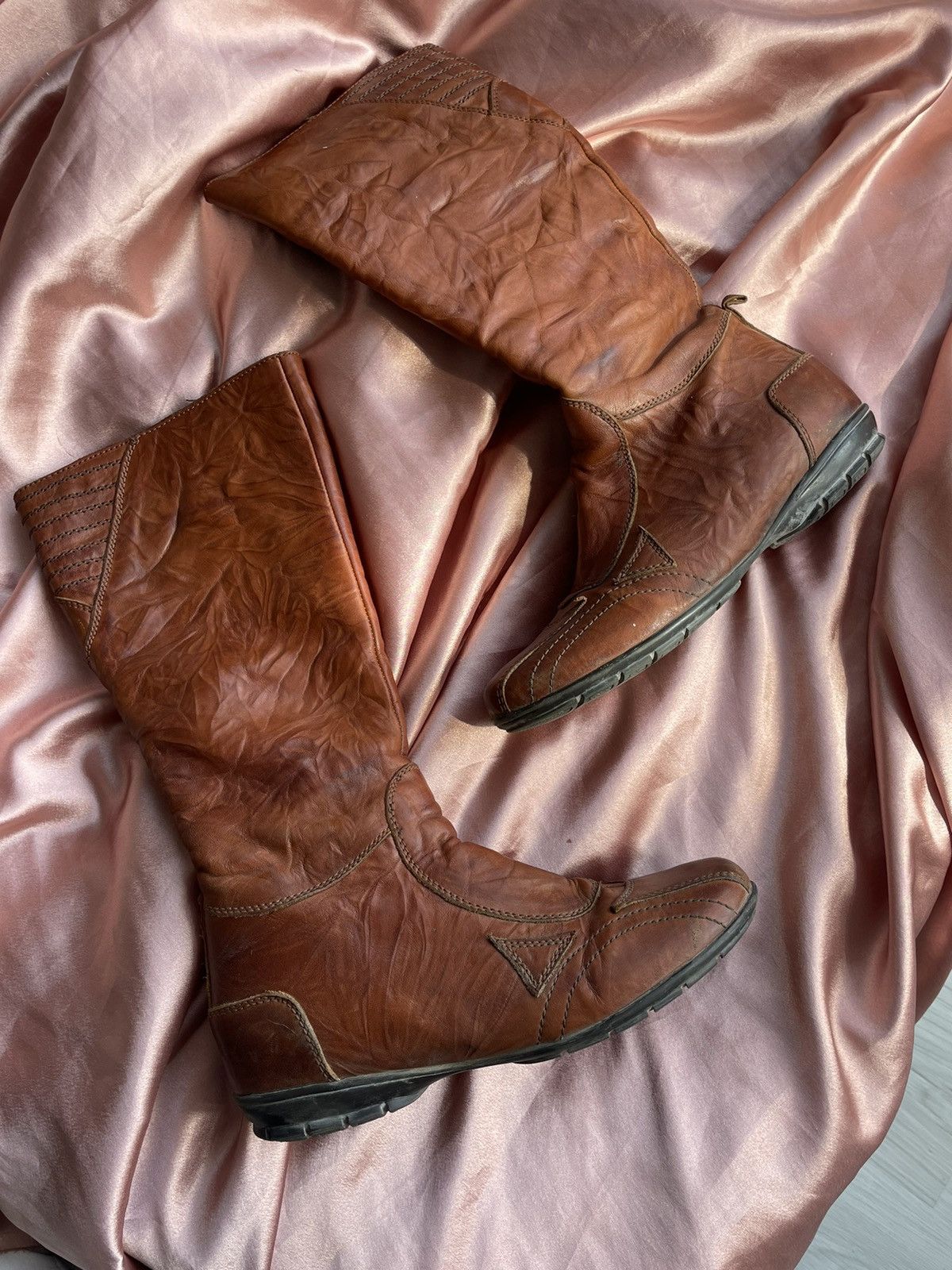 Vintage y2k leather boots Size US 6.5 / IT 36.5 - 4 Thumbnail