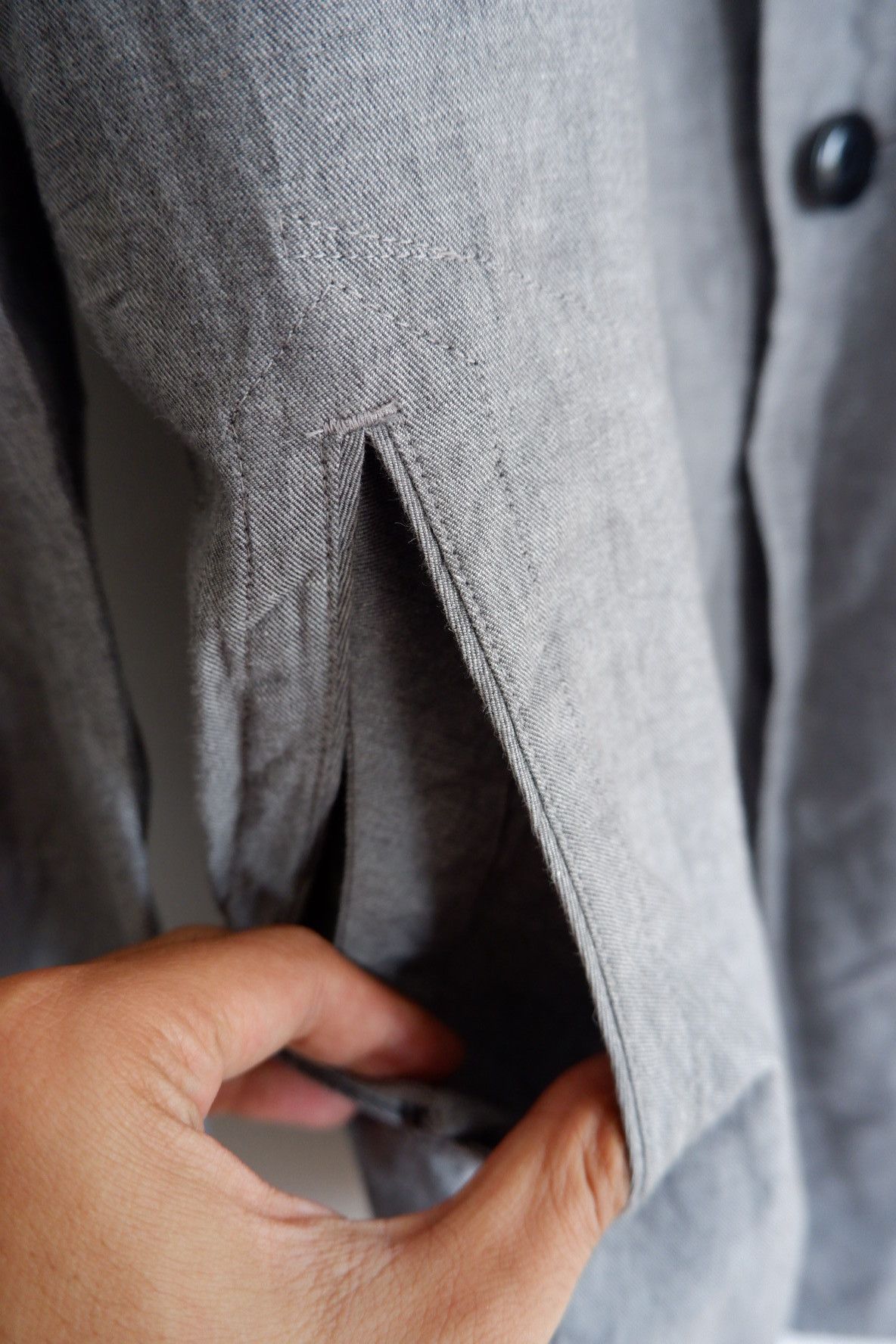 Yohji Yamamoto Vintage Y's Yohji Yamamoto Linen Coat Size US M / EU 48-50 / 2 - 5 Thumbnail