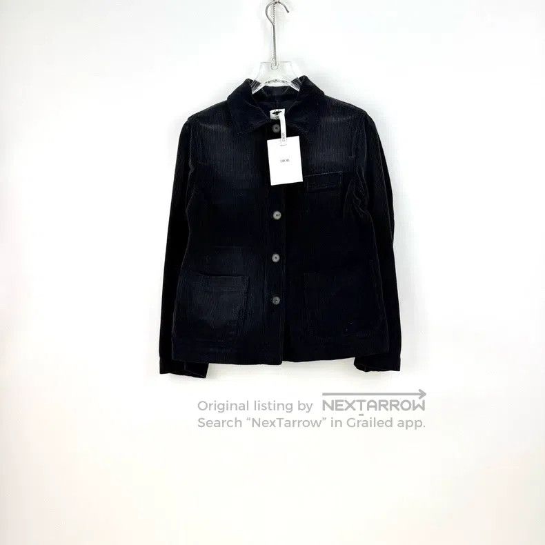 Dior Dior Dark blue bee logo corduroy jacket Size XS / US 0-2 / IT 36-38 - 3 Thumbnail