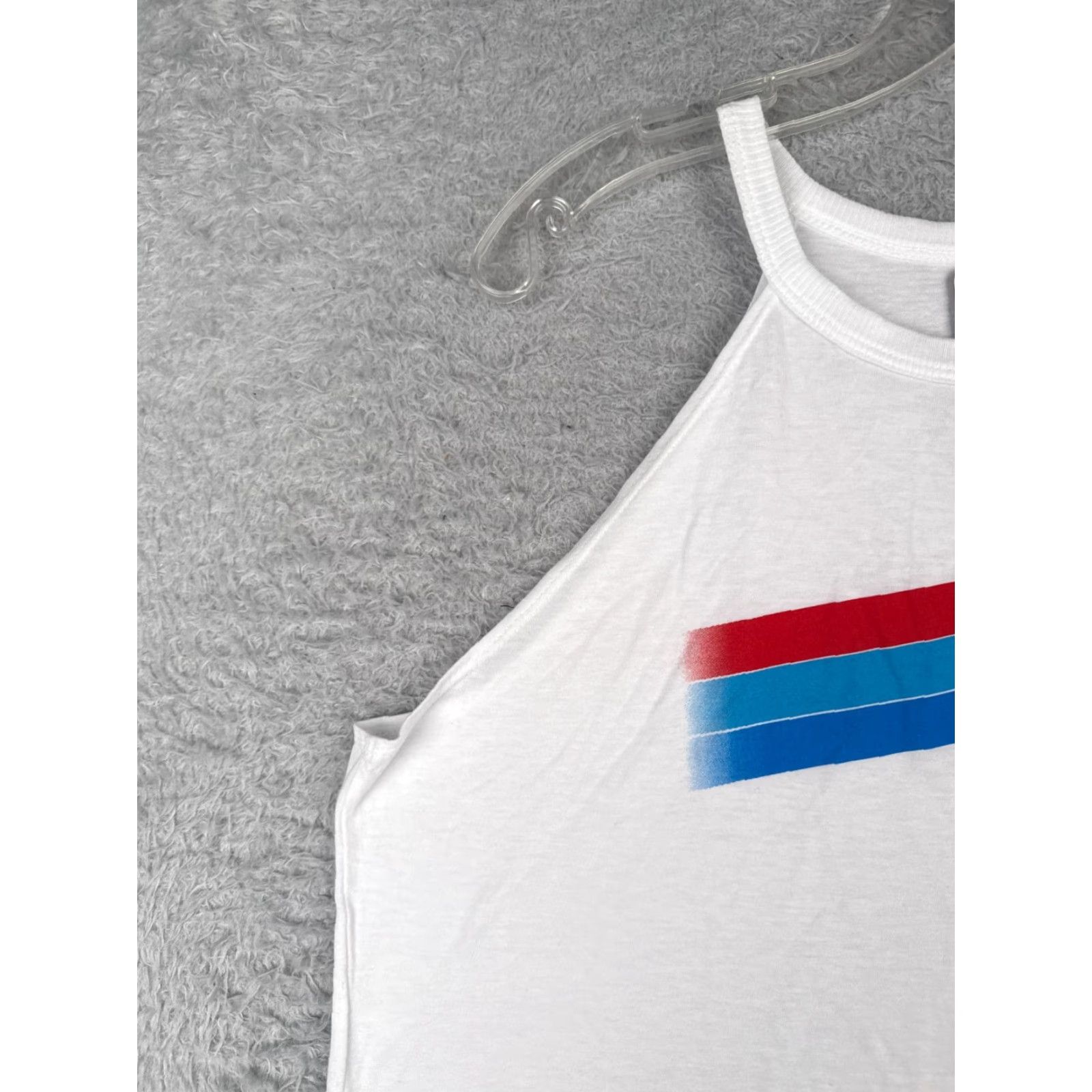 NASCAR Nascar Shirt Women Tank 2XL White Sleeveless Daytona 500 F-16 Thunderbirds Size XXL / US 16-18 / IT 52-54 - 3 Thumbnail