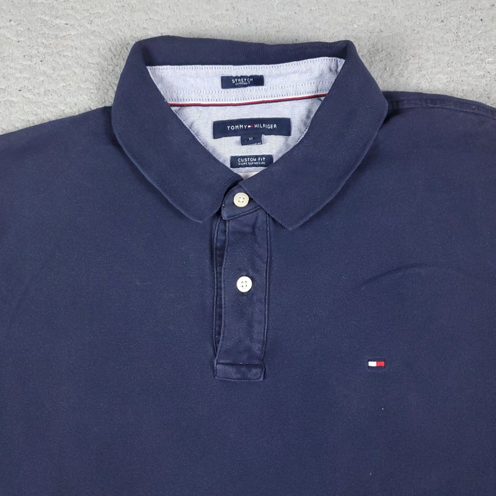 Tommy Hilfiger Tommy Hilfiger Shirt Mens XL Blue Polo Short Sleeve Size US XL / EU 56 / 4 - 2 Thumbnail