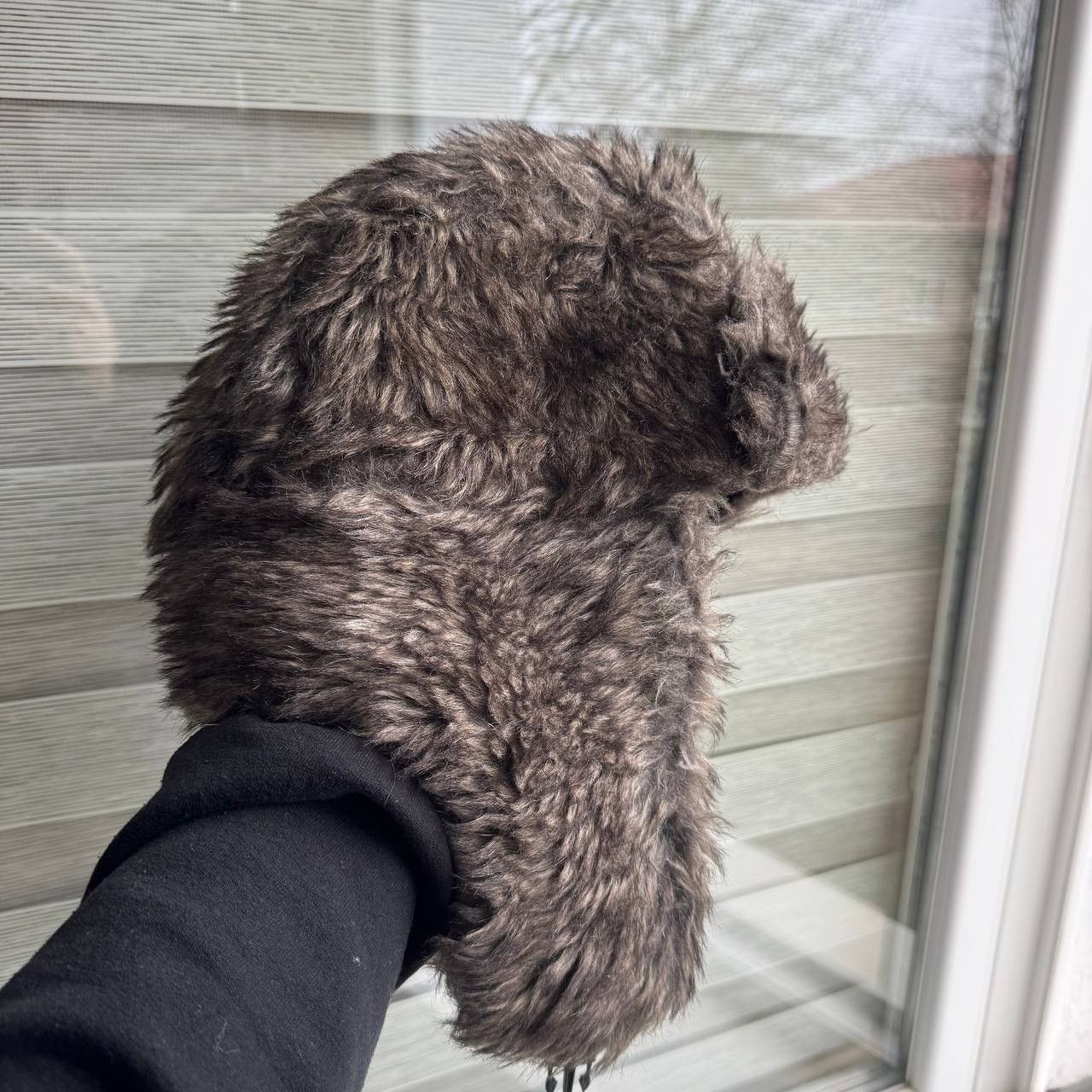 Japanese Brand Japanese Fur Ushanka Winter Russian Trapper Fuzzy Goth Hat Size ONE SIZE - 1 Thumbnail