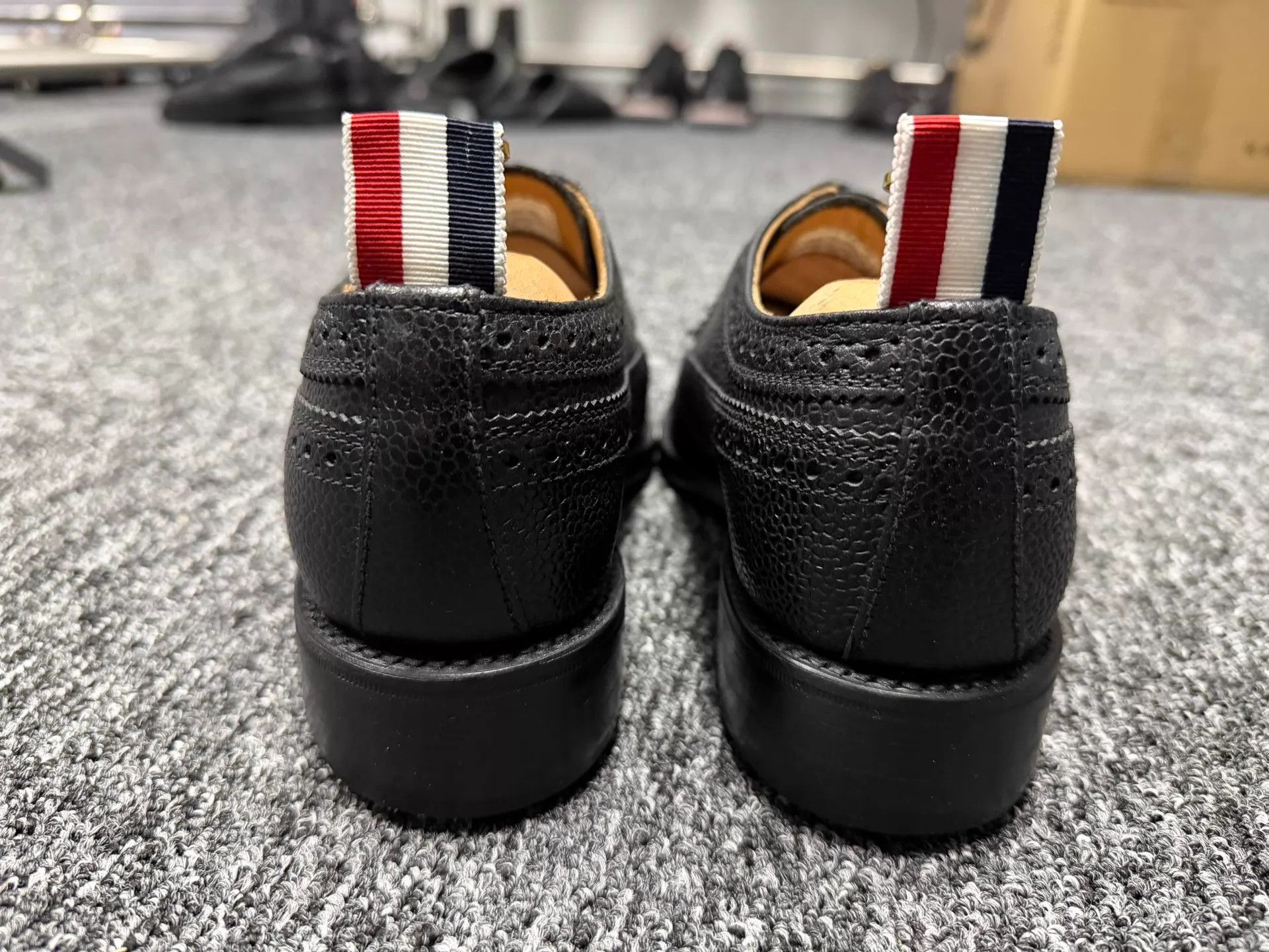Thom Browne Thom Browne Women's Classic Brogue Wooden Sole Size 37 Size US 6.5 / IT 36.5 - 3 Thumbnail
