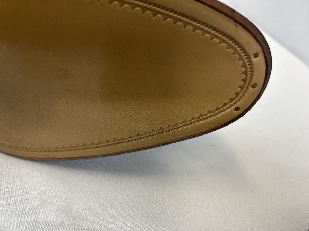 Gucci GUCCI Rooster Brogue Leather Derby Shoes Size US 9 / EU 42 - 12 Thumbnail