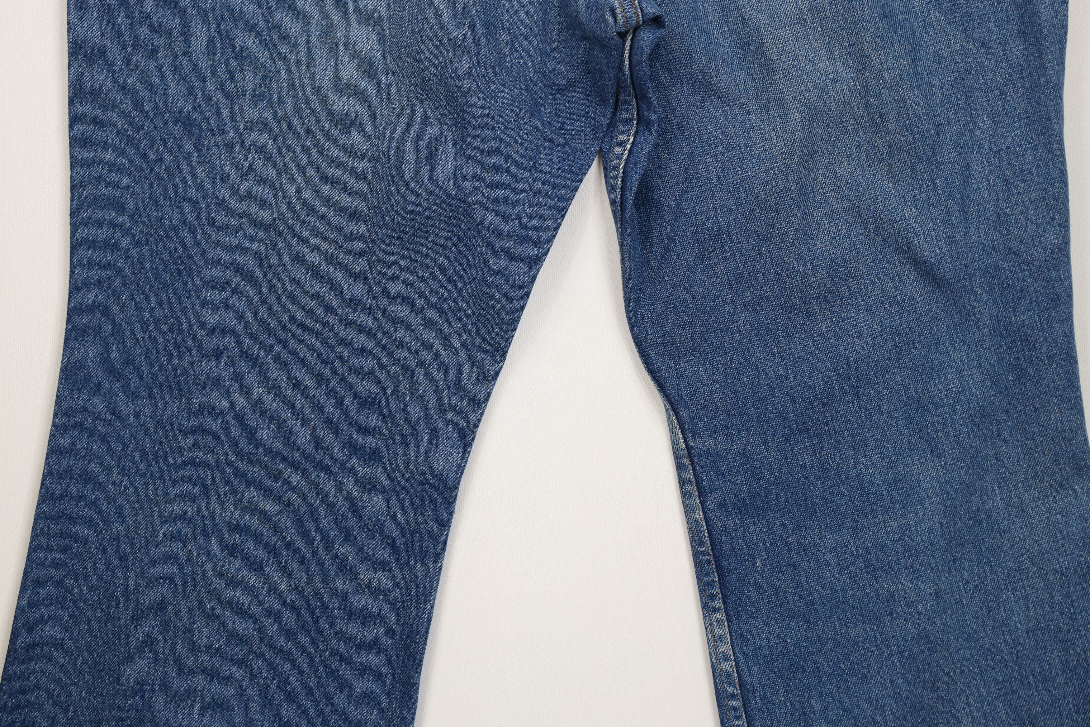 Vintage Vintage 80s 90s Streetwear Flared Wide Leg Denim Jeans Blue Size US 40 / EU 56 - 12 Thumbnail