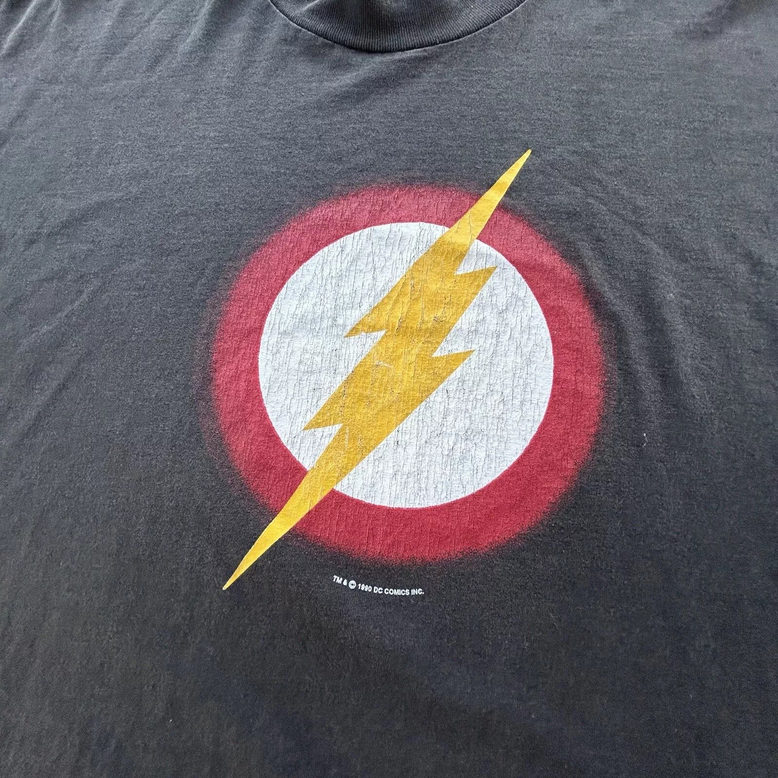 Hanes Vintage The Flash Shirt Men’s Extra Large DC Size US XL / EU 56 / 4 - 1 Thumbnail