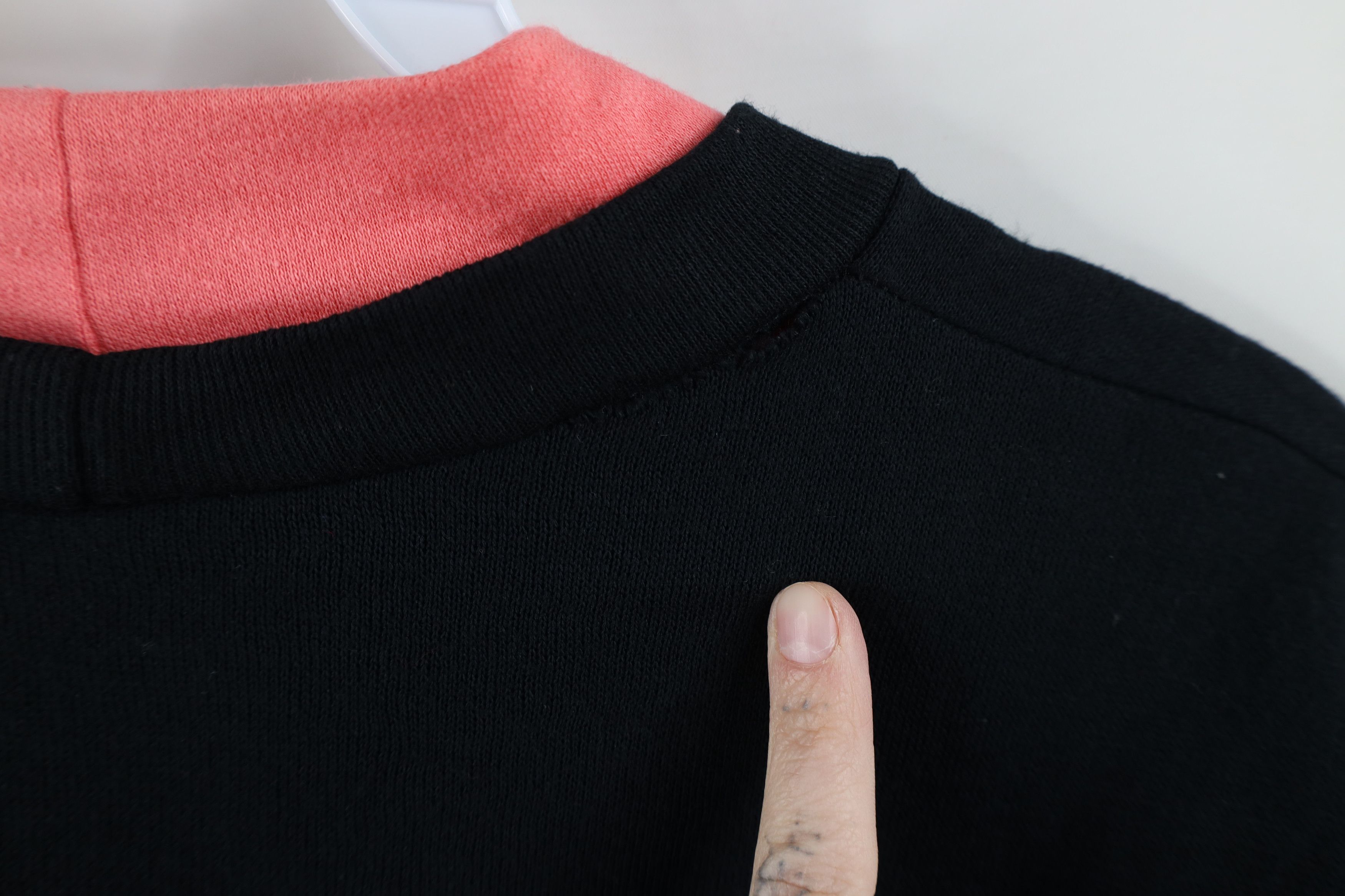 Vintage Vintage 90s Streetwear Flower Floral Layered Sweatshirt Size L / US 10 / IT 46 - 8 Thumbnail