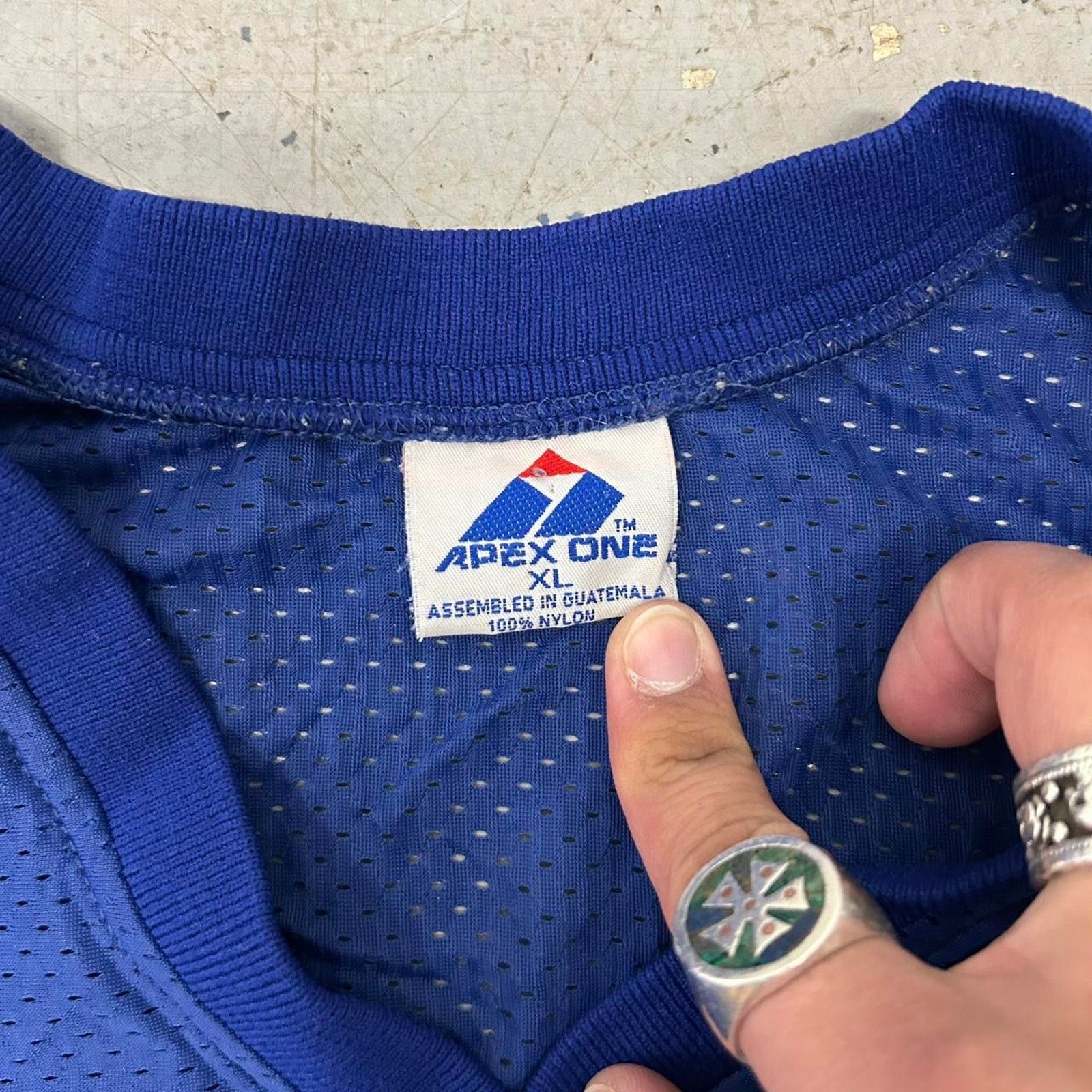 Apex One VTG 90s Apex Blue Dallas Cowboys jersey Size US XL / EU 56 / 4 - 4 Thumbnail
